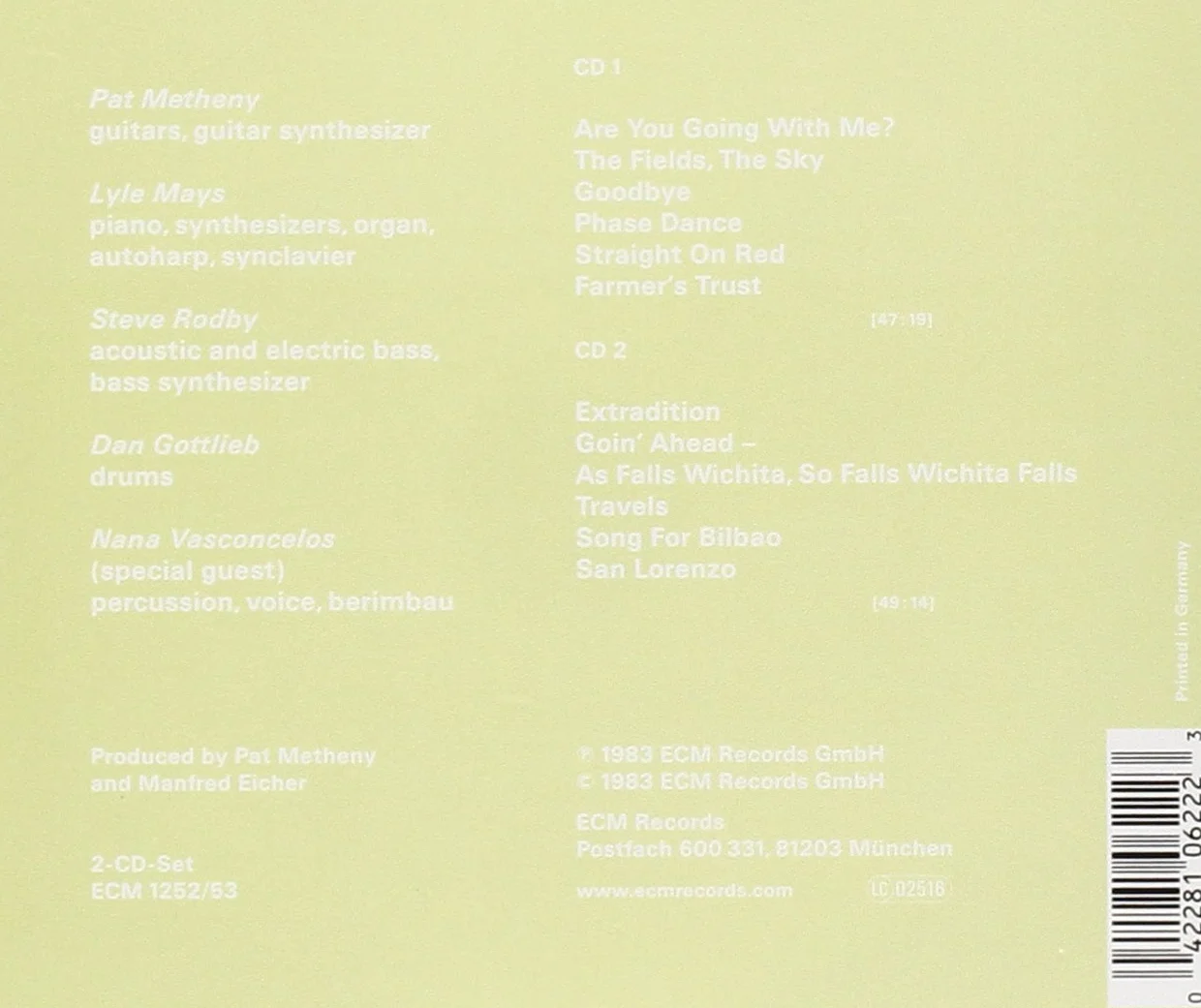 Travels: Recorded Live In Concert