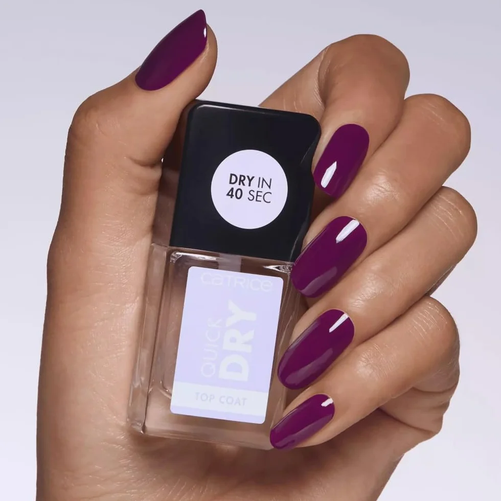 Catrice Szybkoschnący top Quick Dry, długotrwały, wyraźny wynik, łatwa/y do usunięcia., przeświecający (10.5ml)