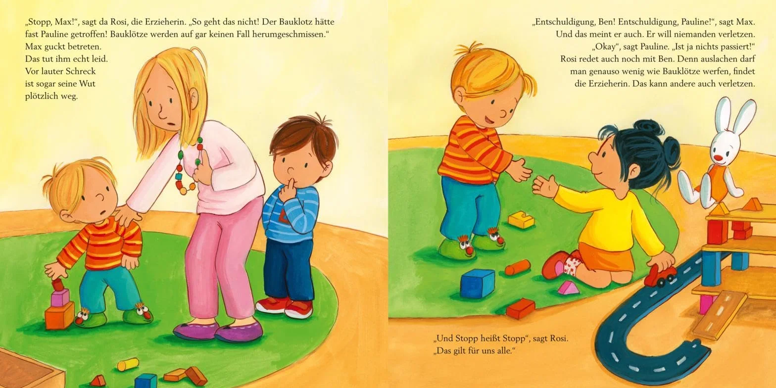 LESEMAUS 153: Max ist wütend: Bilderbuch über den Umgang mit Wut | zentrales Thema im Kinderalltag | für Kinder ab 3 Jahre