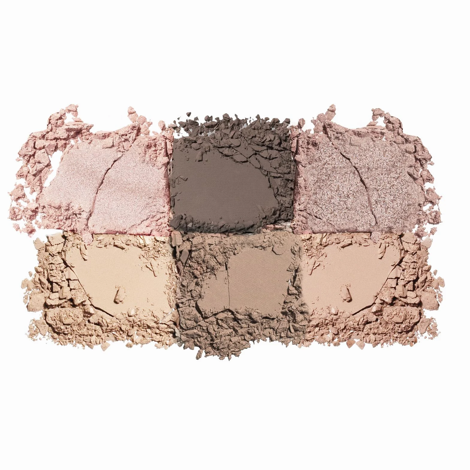 Boobeen 6 Colors Paleta cieni do powiek Nude, paleta cieni do powiek Matte Shimmer do makijażu oczu Neutral Smokey Bronze Eye Makeup