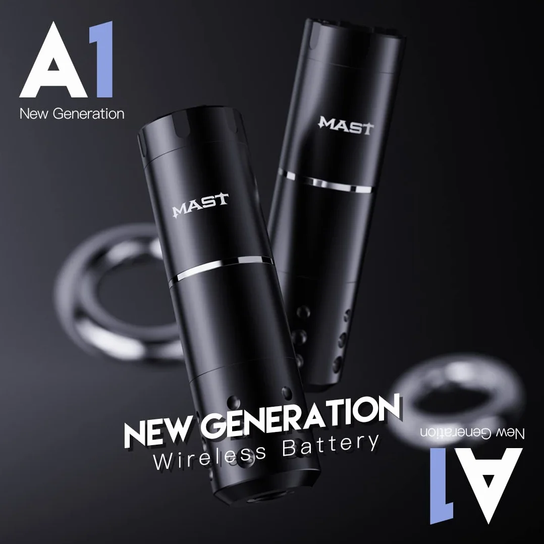Mast AI Wireless Rotary Tattoo Machine Pen Battery