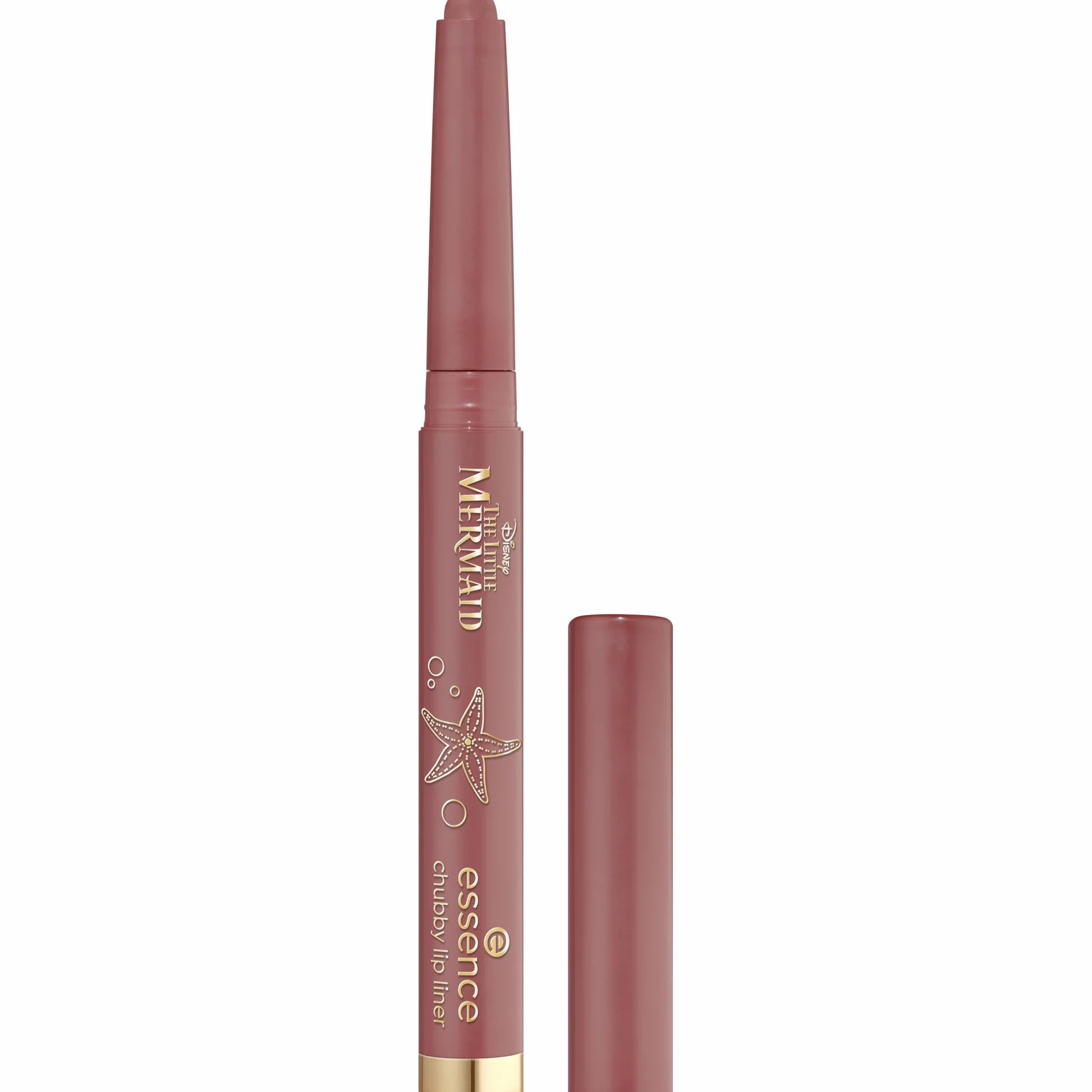 essence Konturówka do ust typu chubby Disney THE LITTLE MERMAID, natychmiastowy wynik, matowy (1.2g)