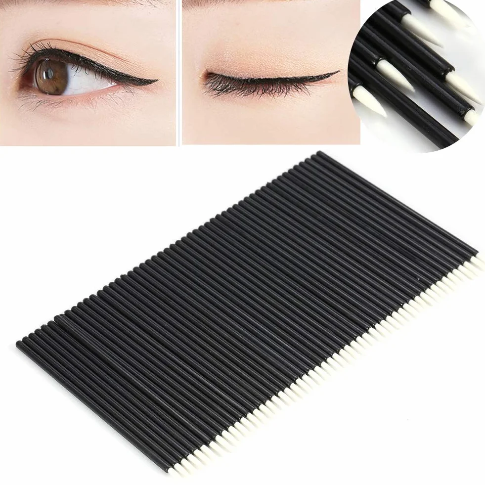 Bezsmakowy nietoksyczny elastyczny pędzel do eyelinera, bezpieczne narzędzie do makijażu, dla artystów makijażu, którzy chcą zachować swój produkt do eyeliner w czystości