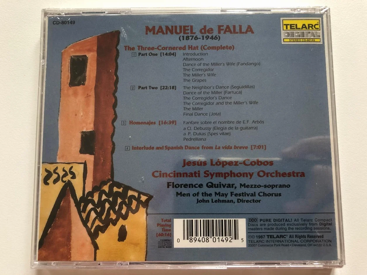The Three Cornered Hat Lopez-Cobos Chicago SO