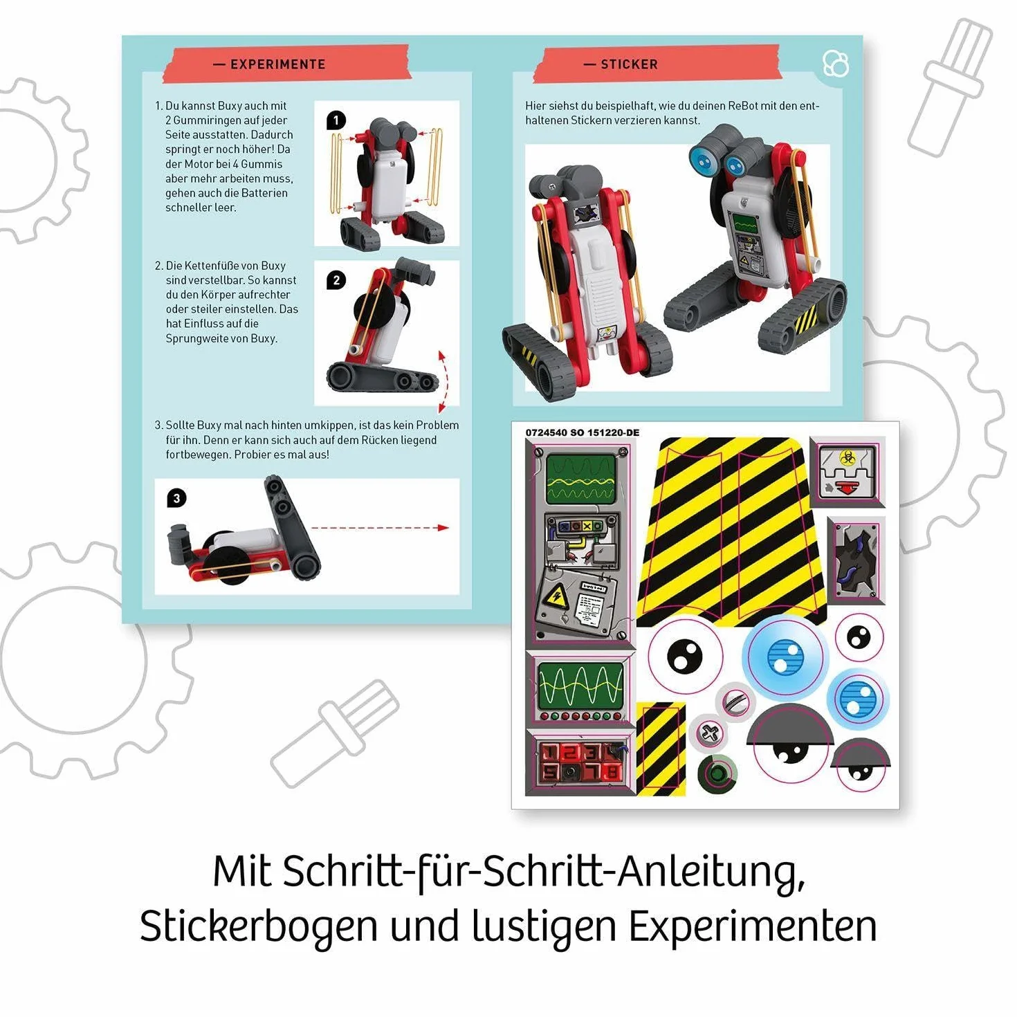 ReBotz - Buxy der Jumping-Bot: Experimentierkasten