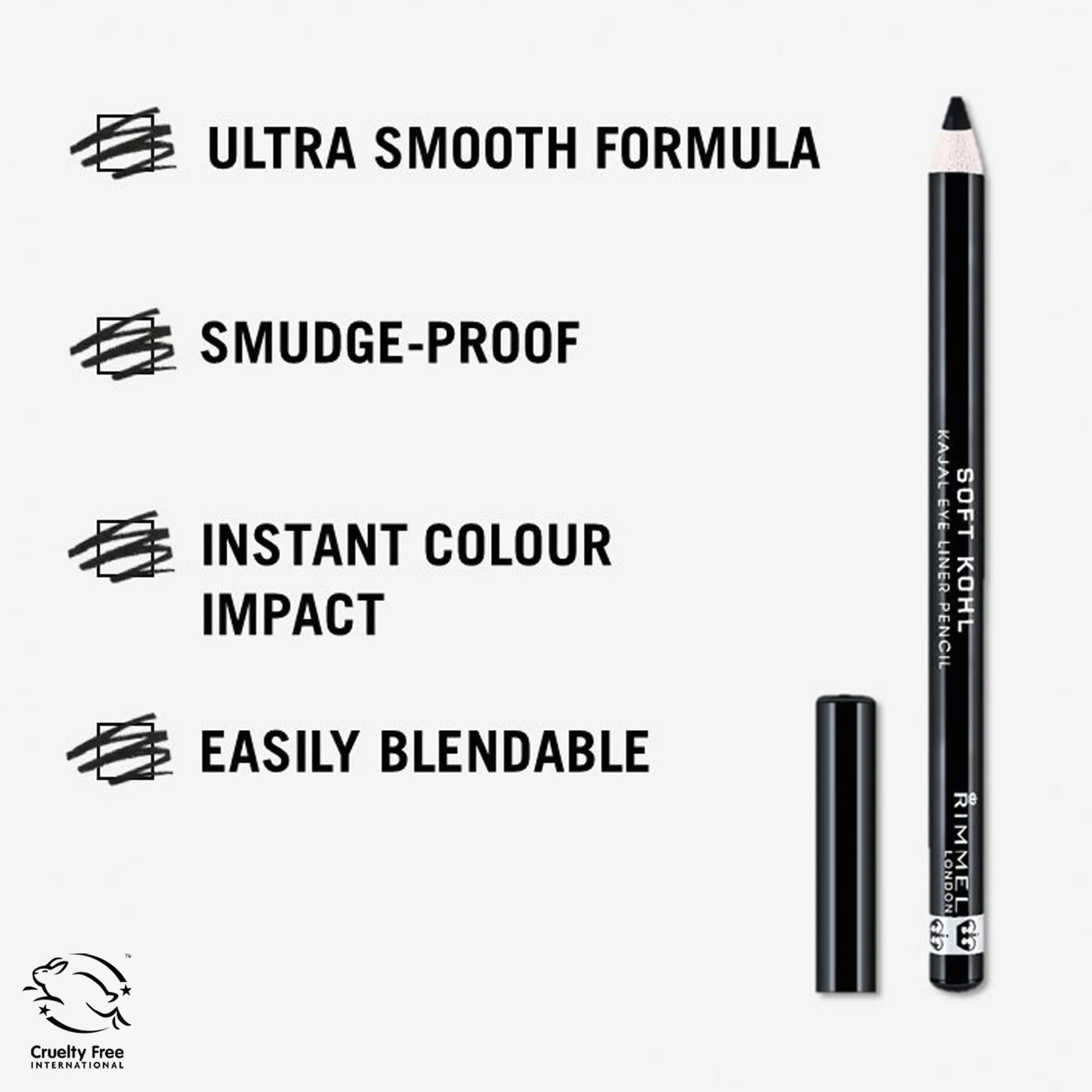 Kiko Ojos Perf Eyeliner, Czarny, 1.2g