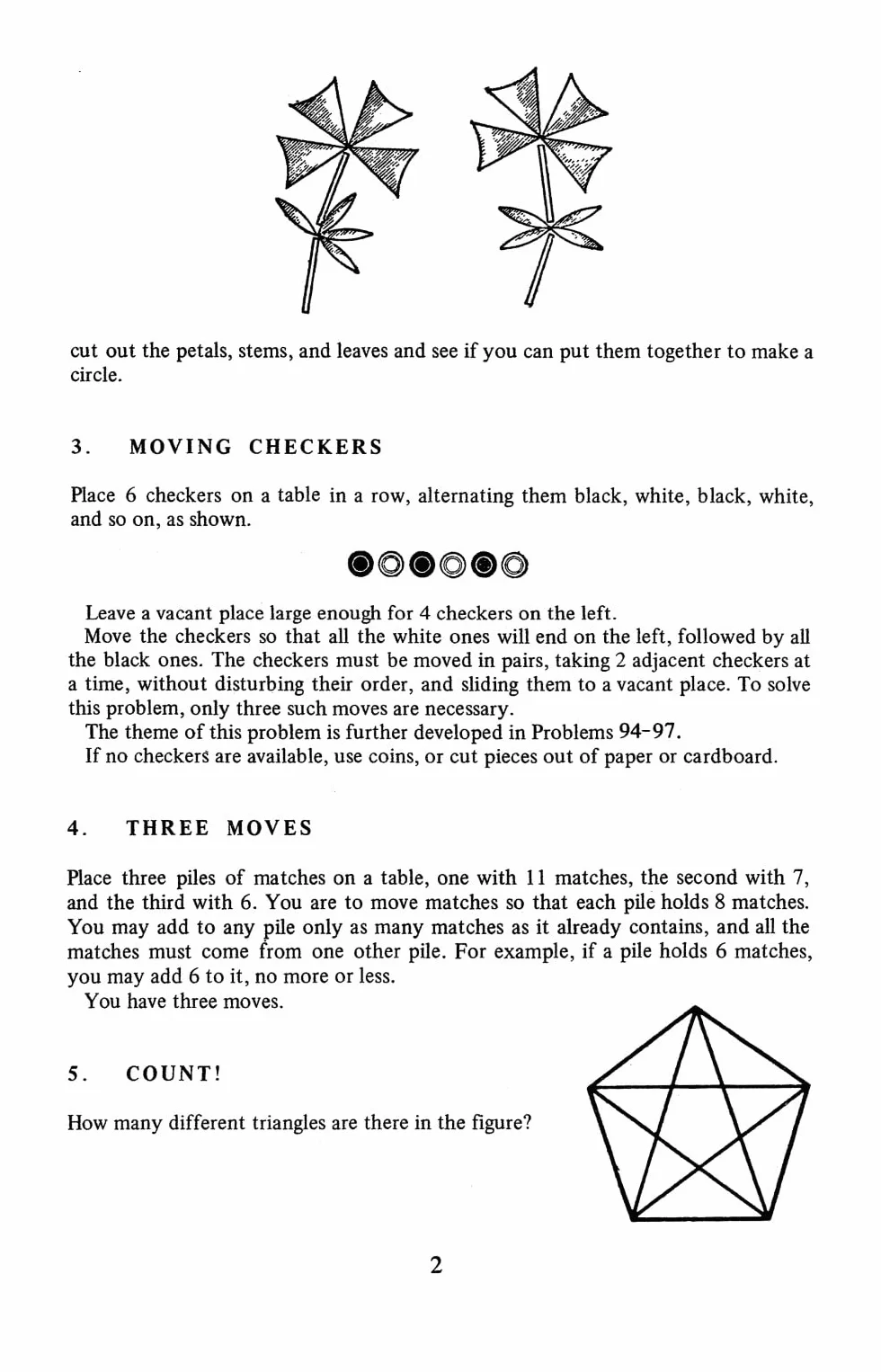 The Moscow Puzzles: 359 Mathematical Recreations