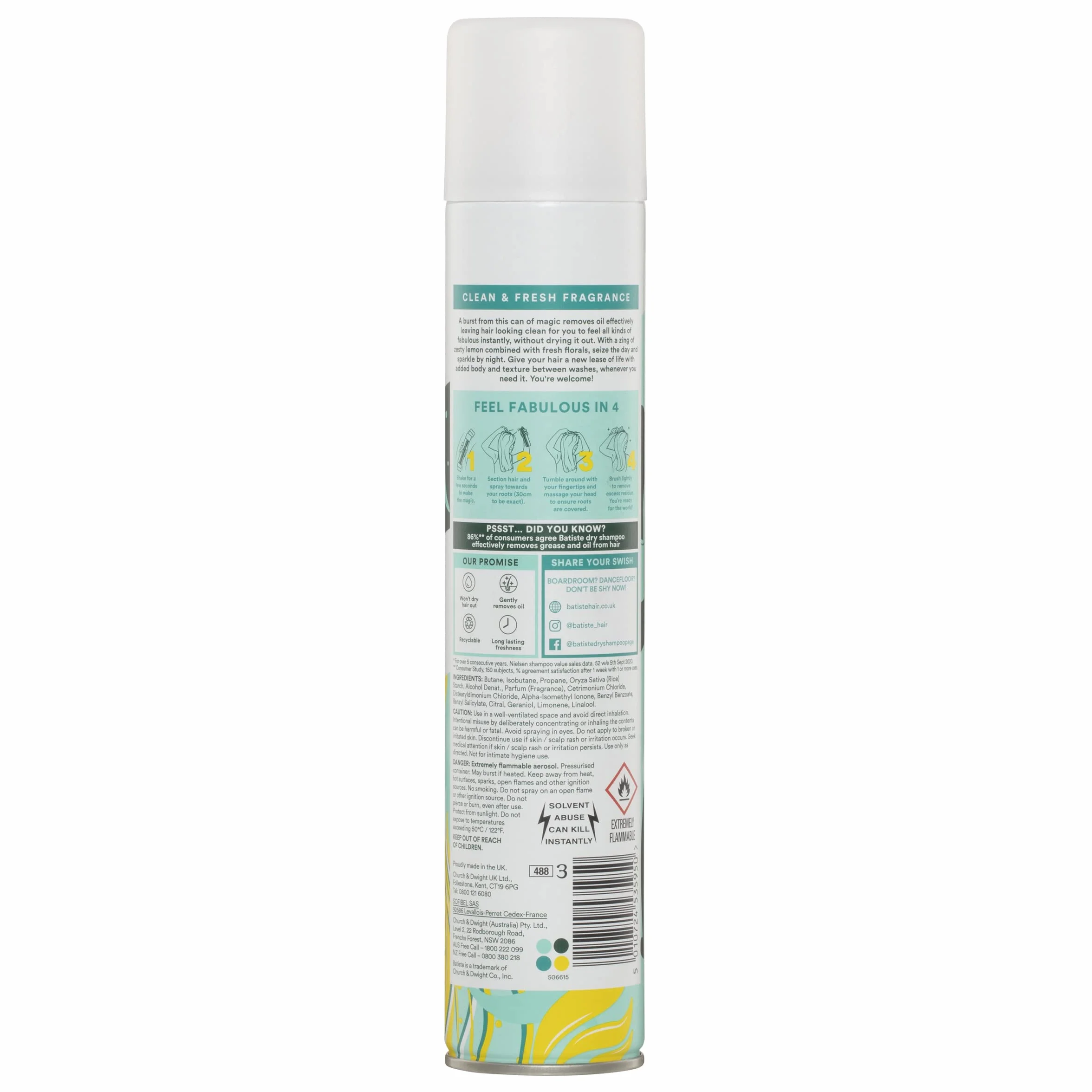 Batiste Original Dry Szampon 350 ml
