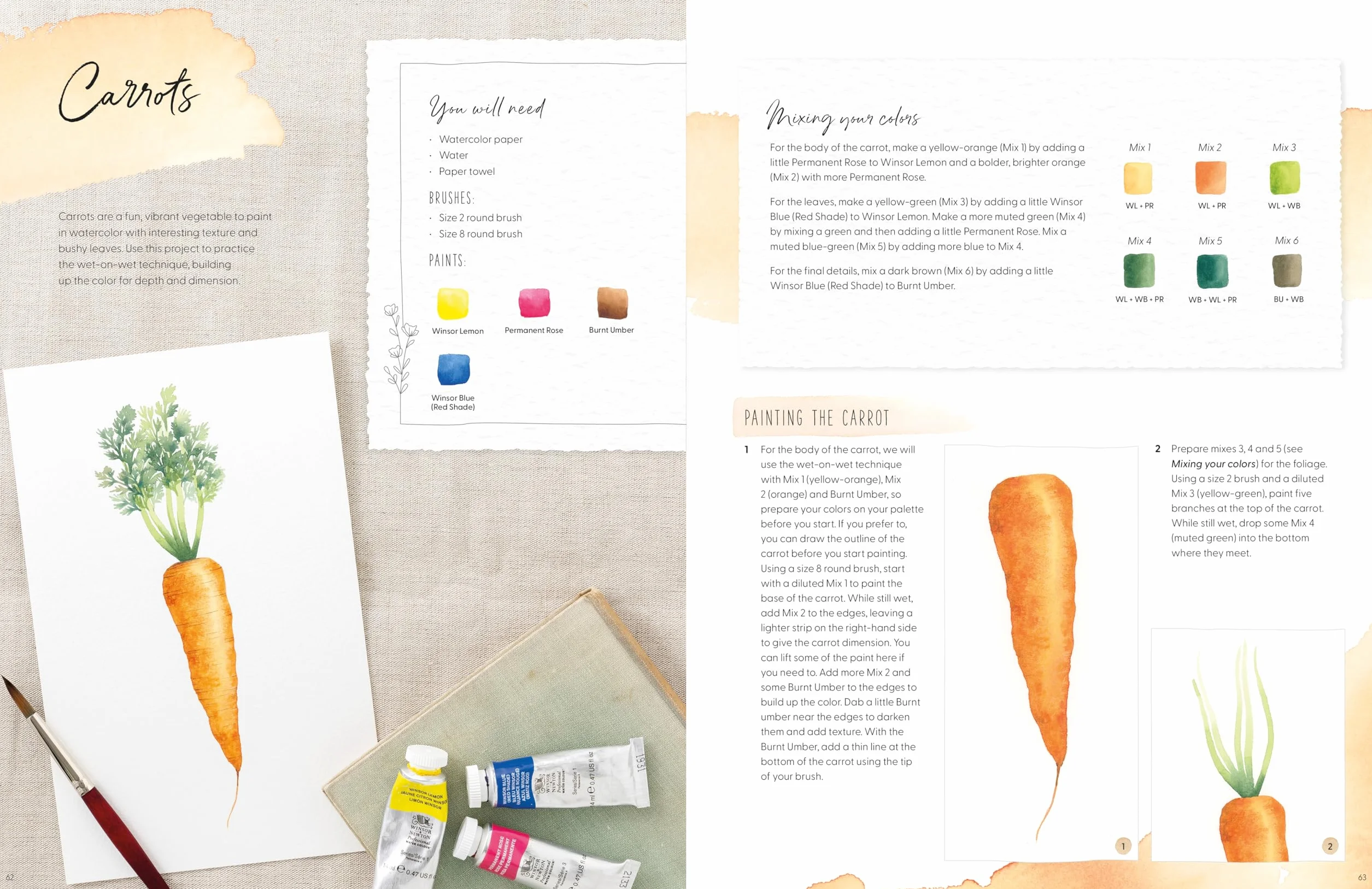 Watercolor for the Soul: Simple Painting Projects for Beginners, to Calm, Soothe and Inspire