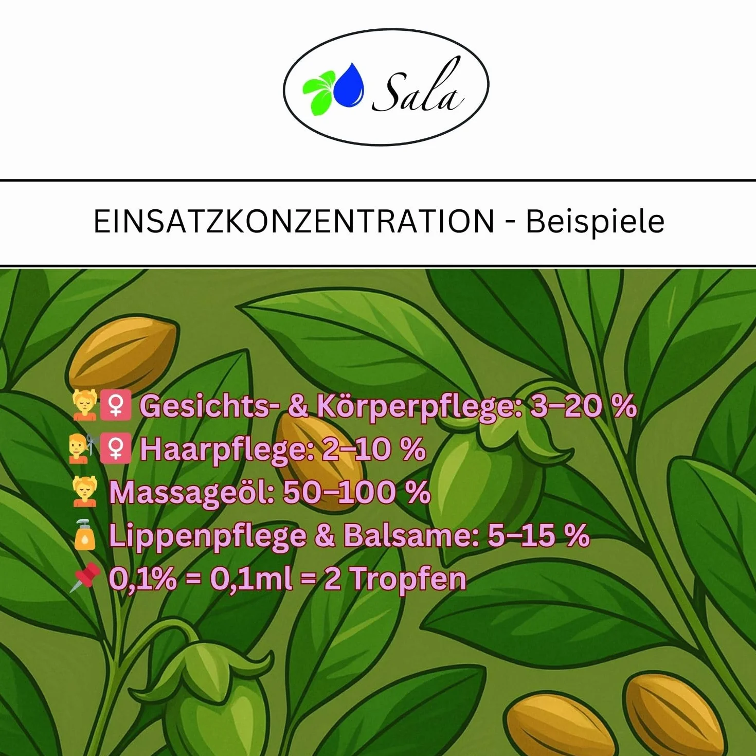 Sala Olej jojoba tłoczony na zimno bio butelka PET 100 ml