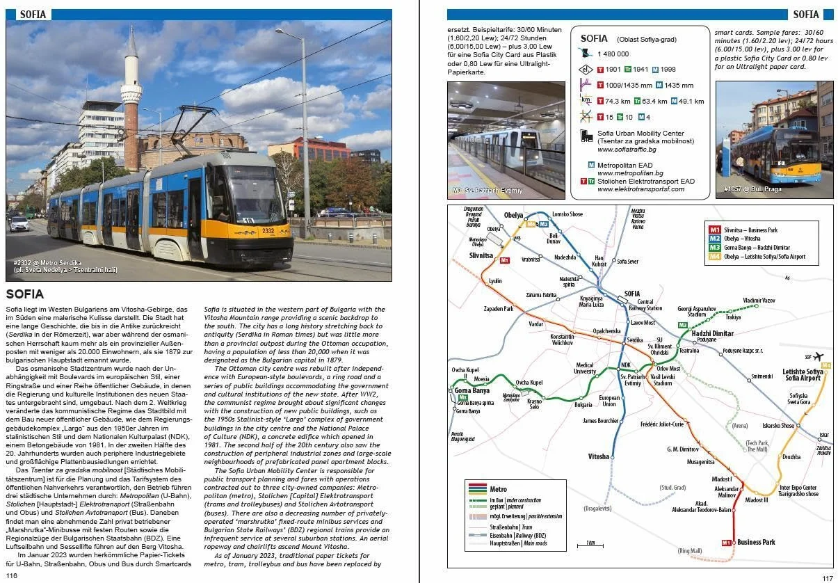 Tram Atlas Südosteuropa/Southeastern Europe