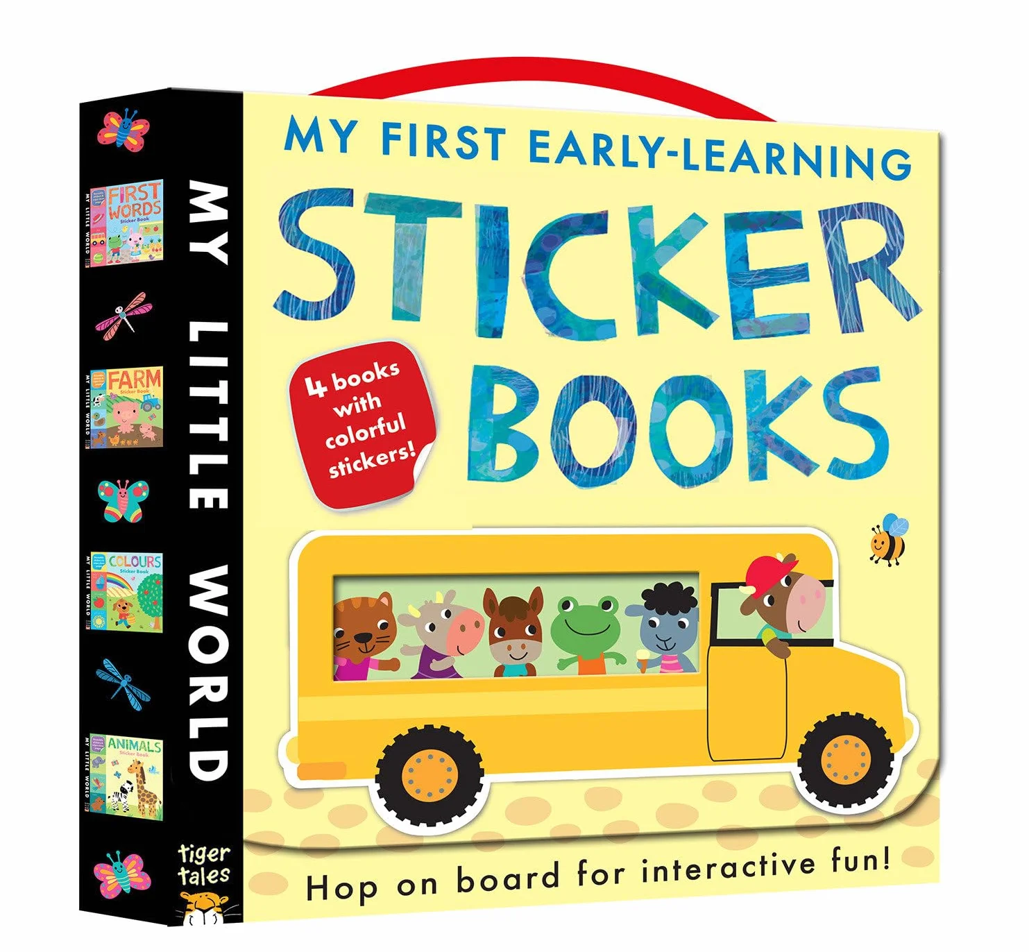 My First Early-Learning Sticker Books Boxed Set: 4 Books with Colorful Stickers!