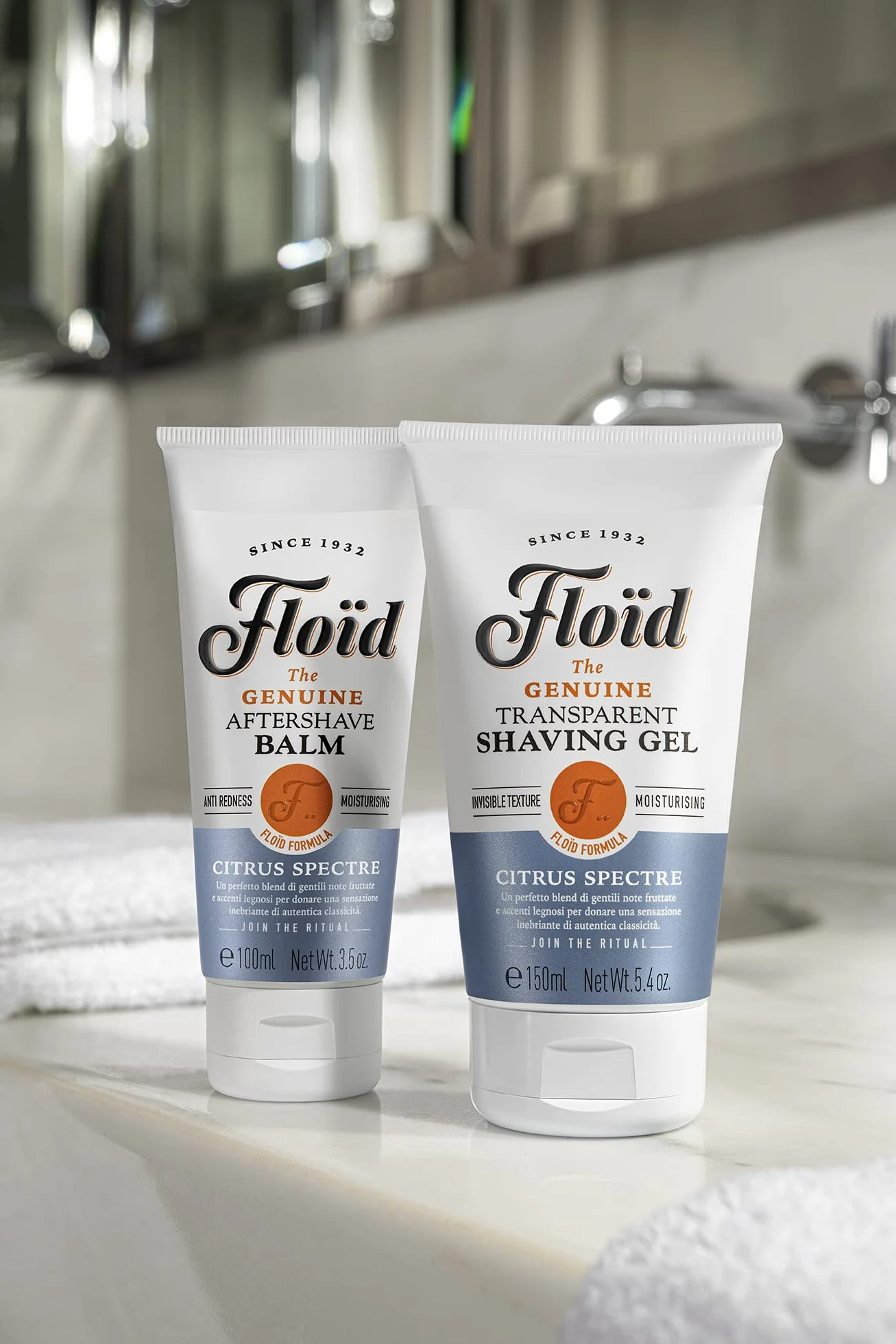Floïd Citrus Spectre żel do golenia z gliceryną relaksujący ciepły zapach