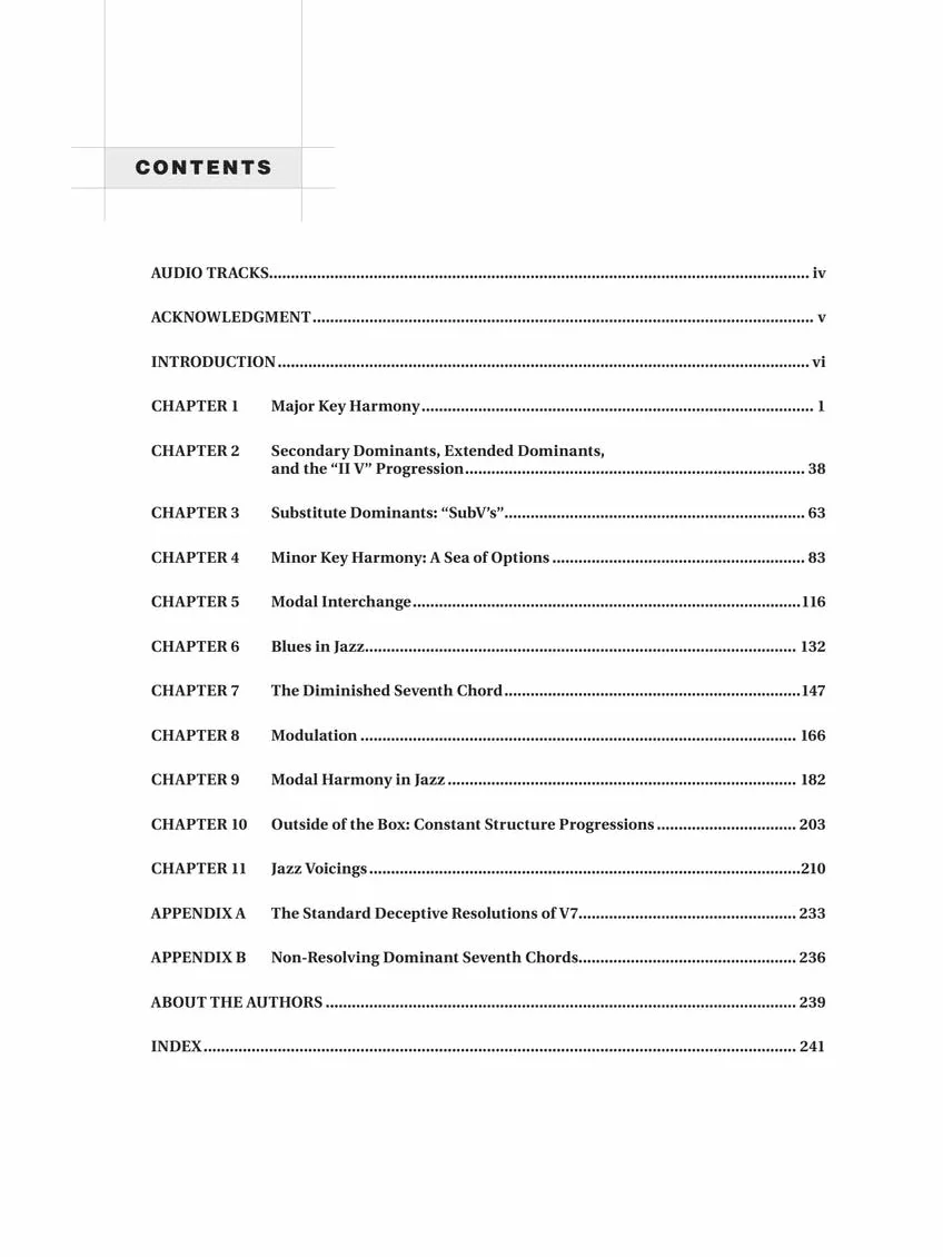The Berklee Book of Jazz Harmony