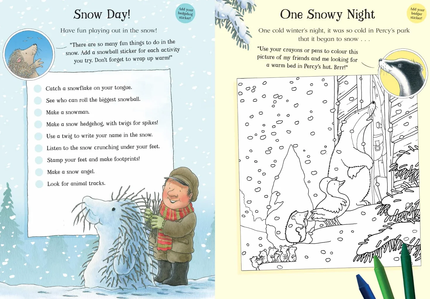 Percy the Park Keeper: Nature Explorer Activity Book: Packed with fun things to do - for all the family!