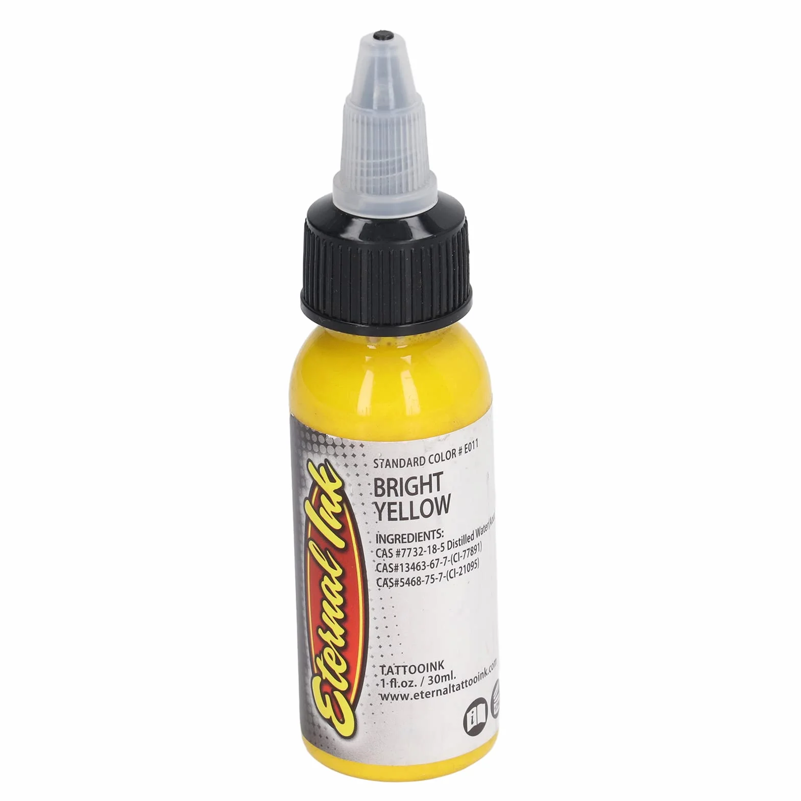 30 ml tusz do tatuażu do ćwiczeń 30 ml wysoka pigmentacja długotrwały pigment tatuaż profesjonalny kolor do makijażu tatuażu dostawa (jasnożółty)