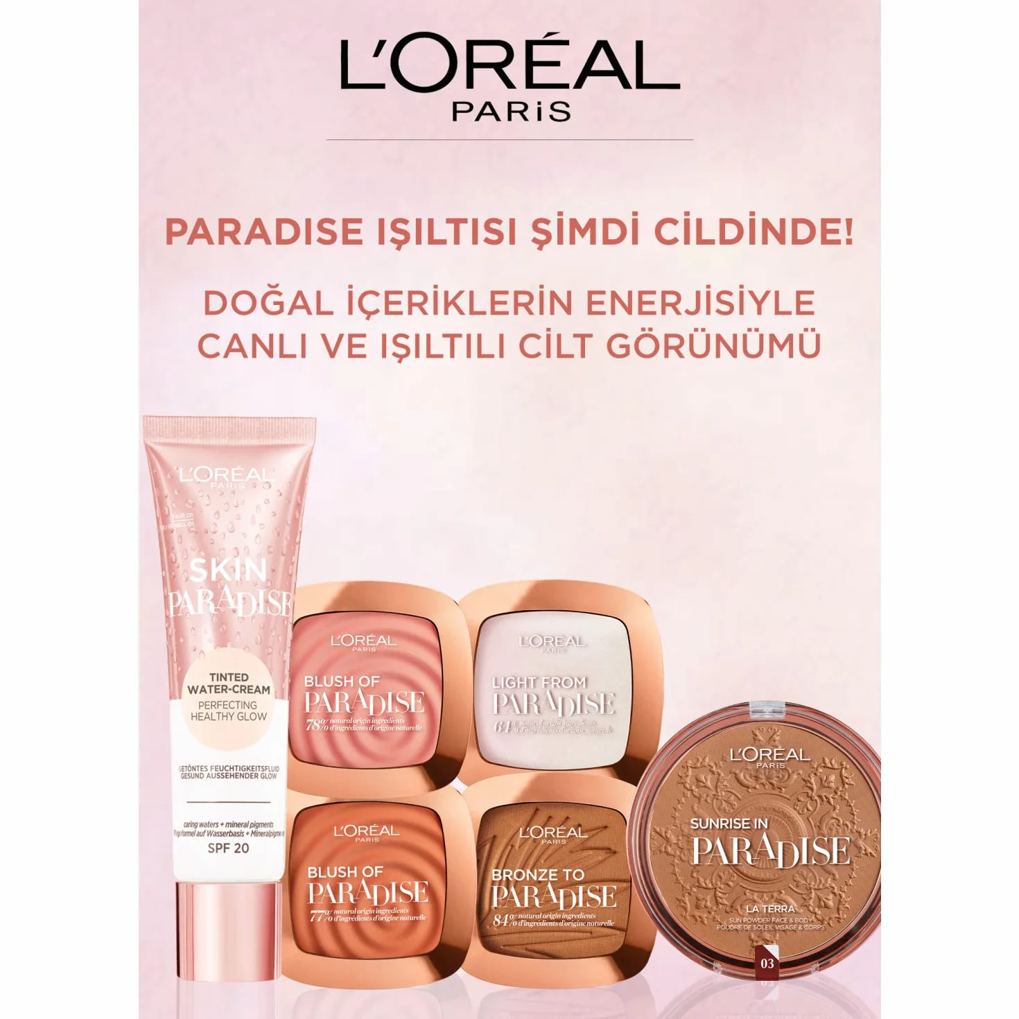 L’OREAL PARIS Matowy bronzer do twarzy 03 Back To Bronze 9g