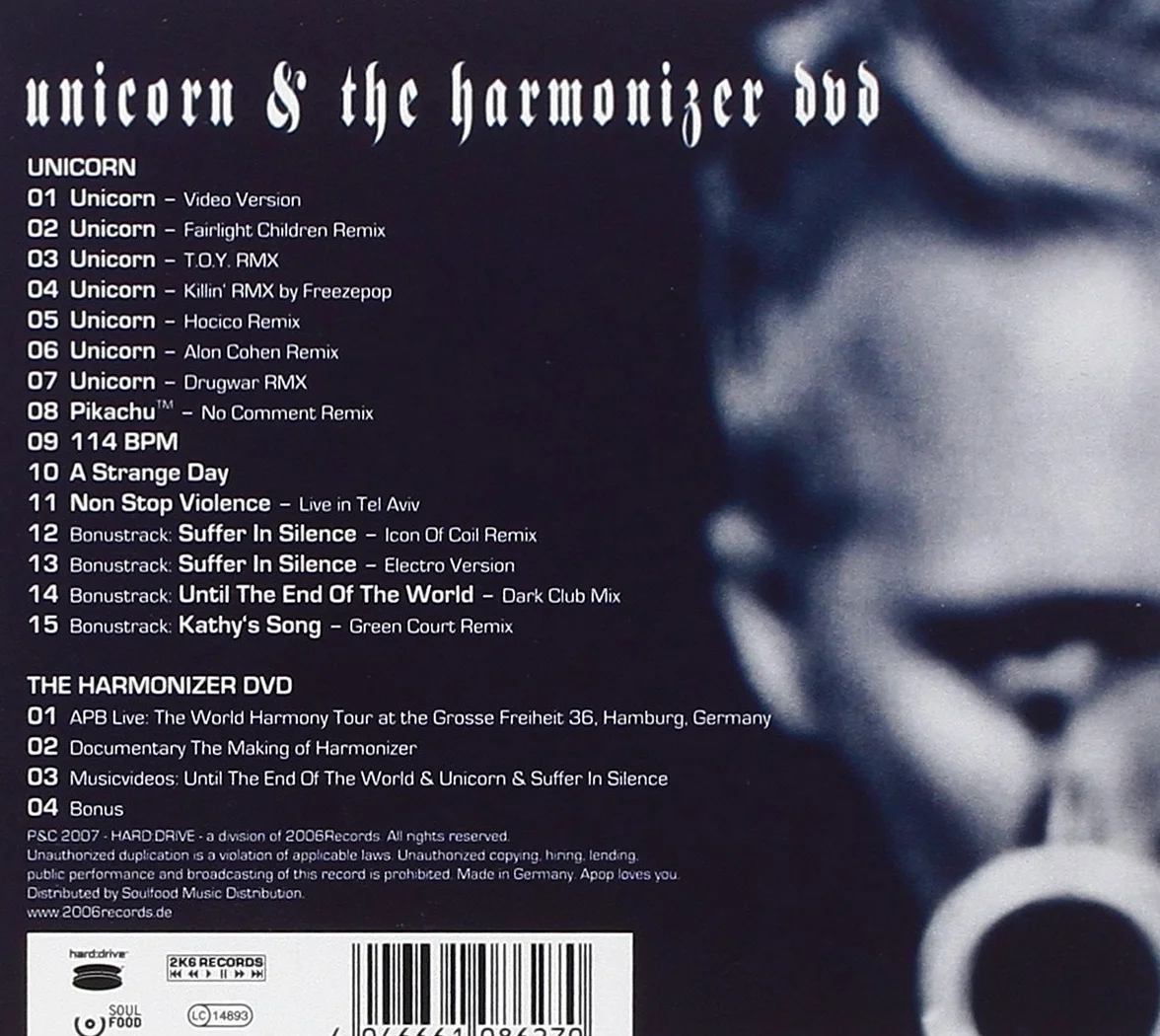 Unicorn (Inc. Harmonizer DVD)