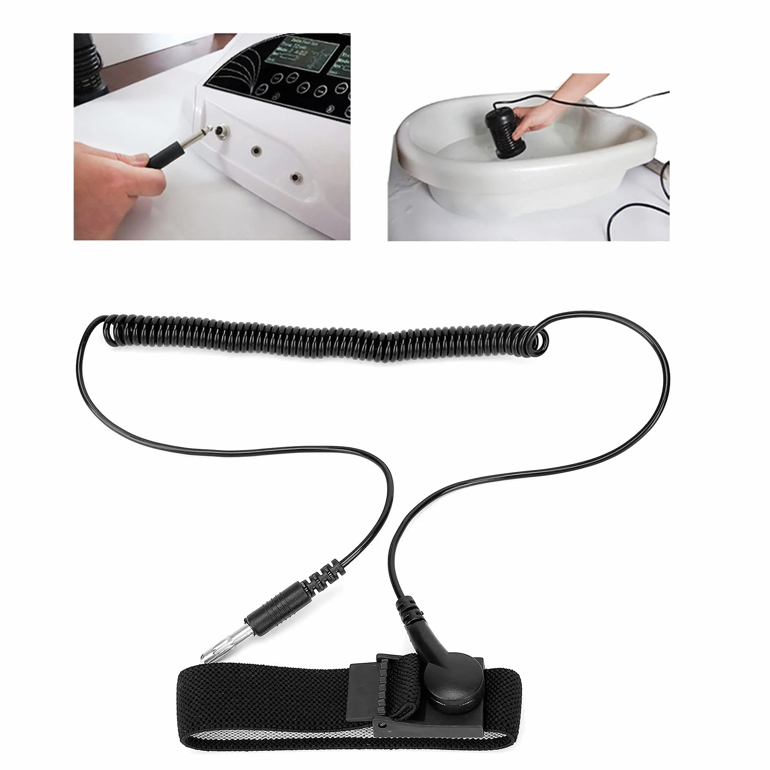 Foot Detox Machine Pas na nadgarstek, maszyna do detoksykacji stóp, opaska na nadgarstek, maszyna do kąpieli stóp, zamiennik paska na nadgarstek, akcesoria do maszyny do kąpieli stóp Ionic Detox