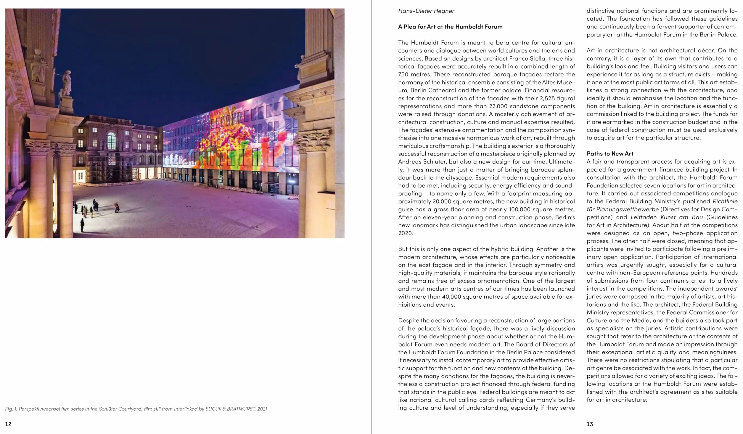 Contemporary Art at the Humboldt Forum