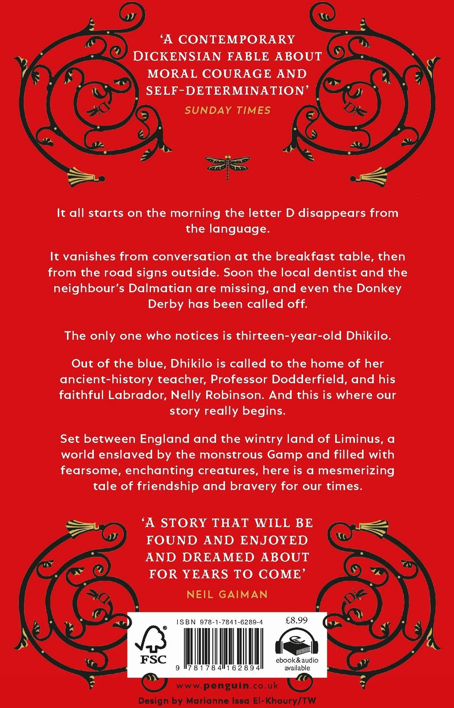 D: A dazzling modern adventure story from the acclaimed and bestselling author