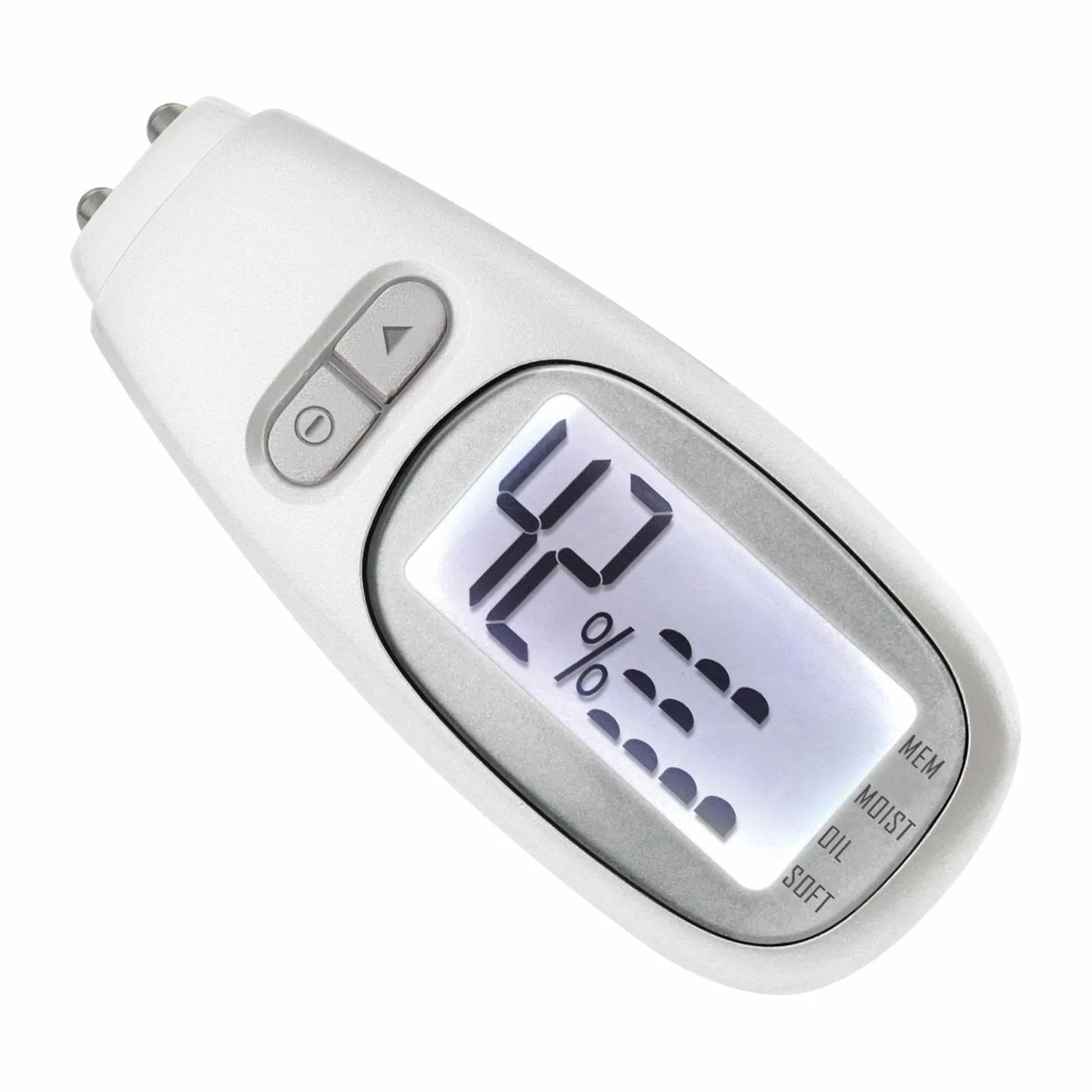 Tester wilgotności twarzy, wyświetlacz LCD, inteligentny tester nawilżenia skóry, precyzyjny tester oleju wodnego do pielęgnacji skóry twarzy dziewcząt i kobiet