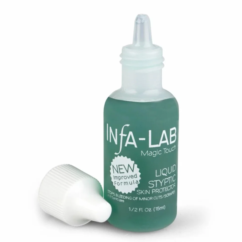 Infa-Lab Płyn hemostatyczny do skórek paznokci z aloesem 15 ml