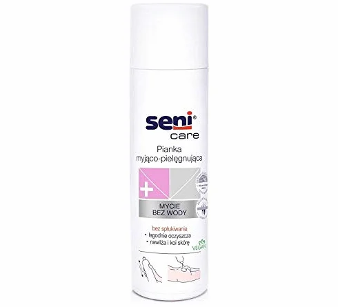 SENI CARE Pianka myjąco-pielęgnująca, 500ml