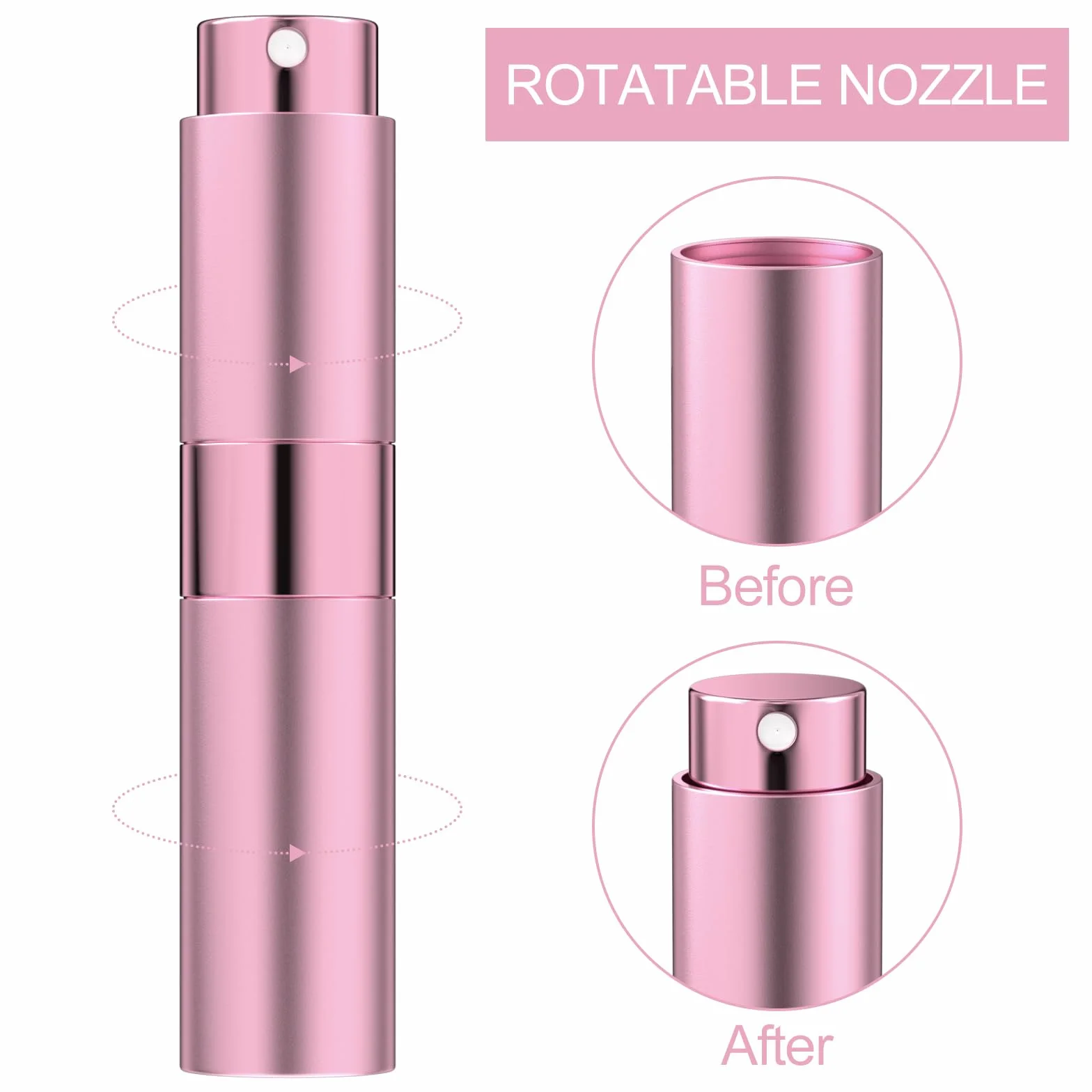 Newpop Rozpylacz do perfum 5 sztuki pusty