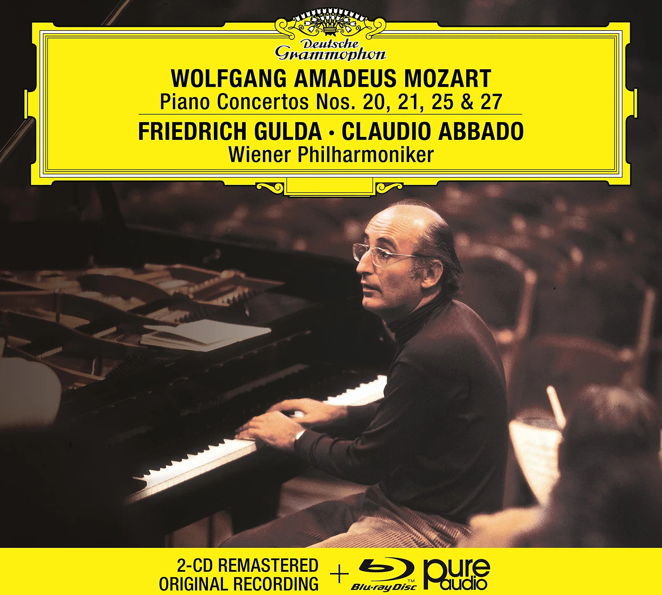 Mozart: Piano Concertos Nos. 20, 21, 25 & 27