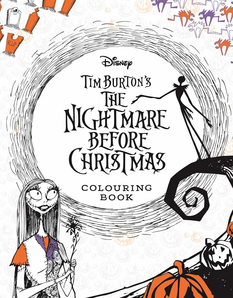Disney Tim Burton's The Nightmare Before Christmas Colouring Book