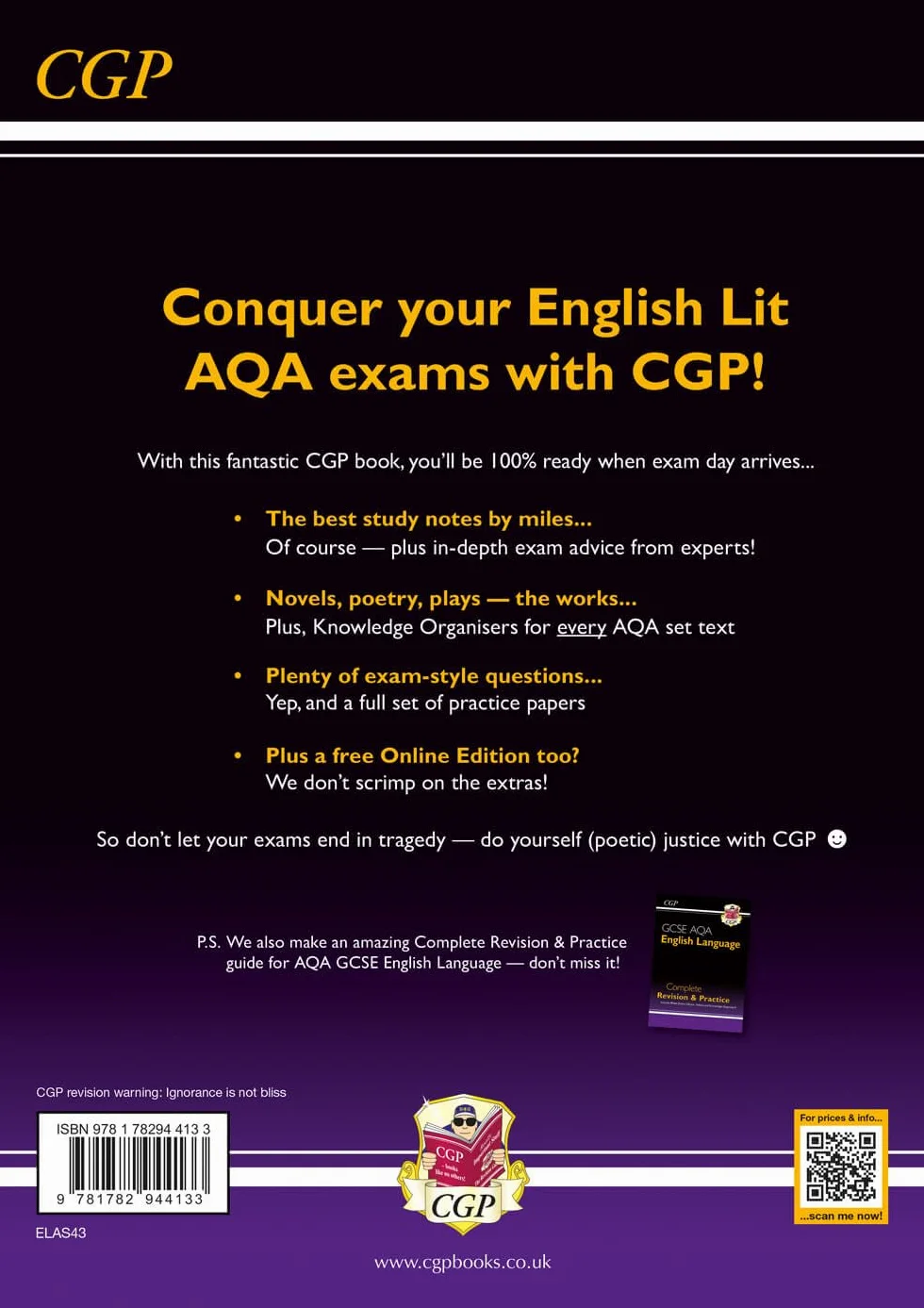 GCSE English Literature AQA Complete Revision & Practice - includes Online Edition
