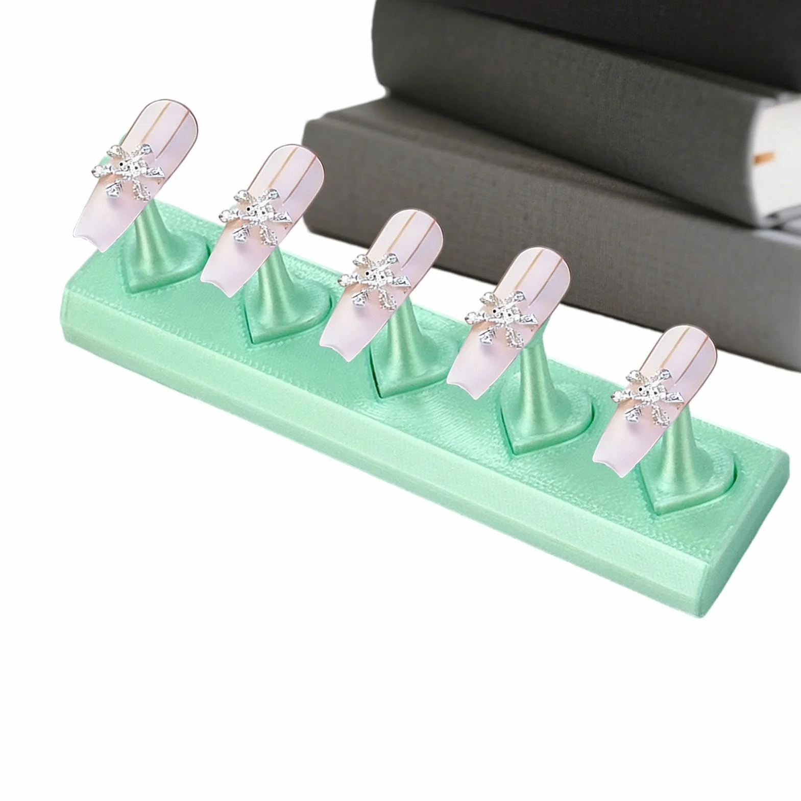 Nail Stand for Press On Nails - Manicure Display Holder Acrylic Finger Model Support Base