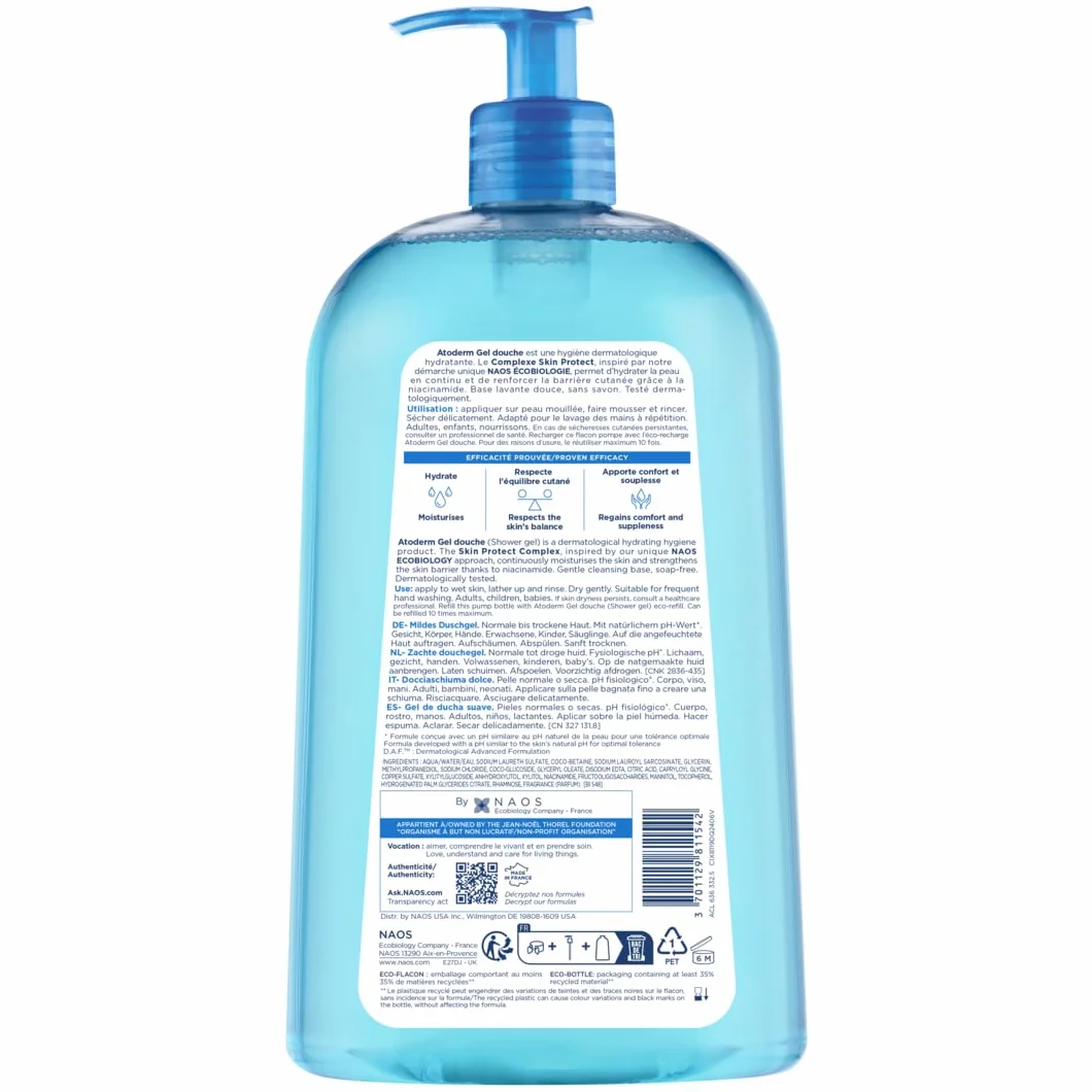 Bioderma Atoderm Żel pod Prysznic 1000 ml