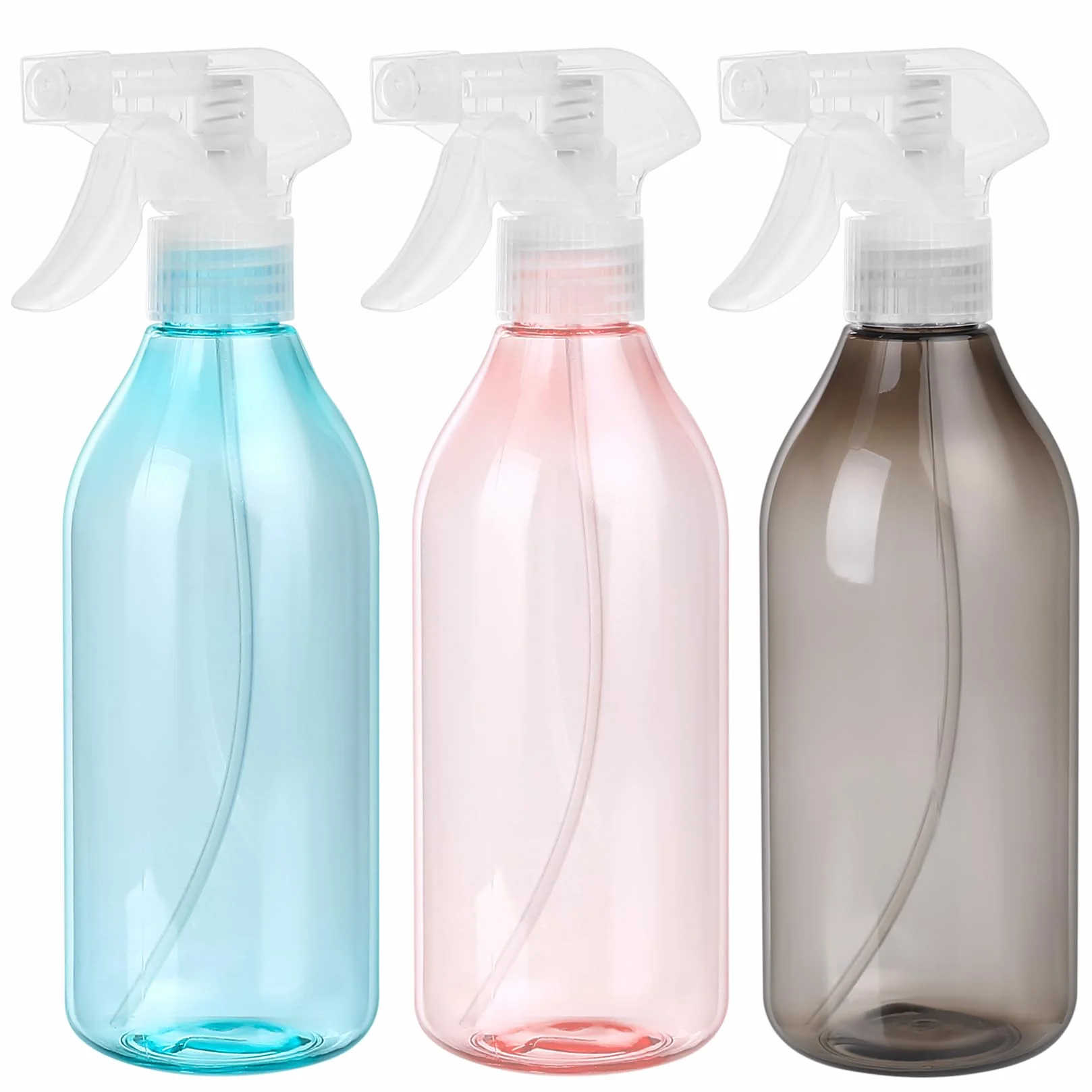 Zestaw 3 butelek z atomizerem 450 ml do roślin, plastikowe puste butelki z atomizerem