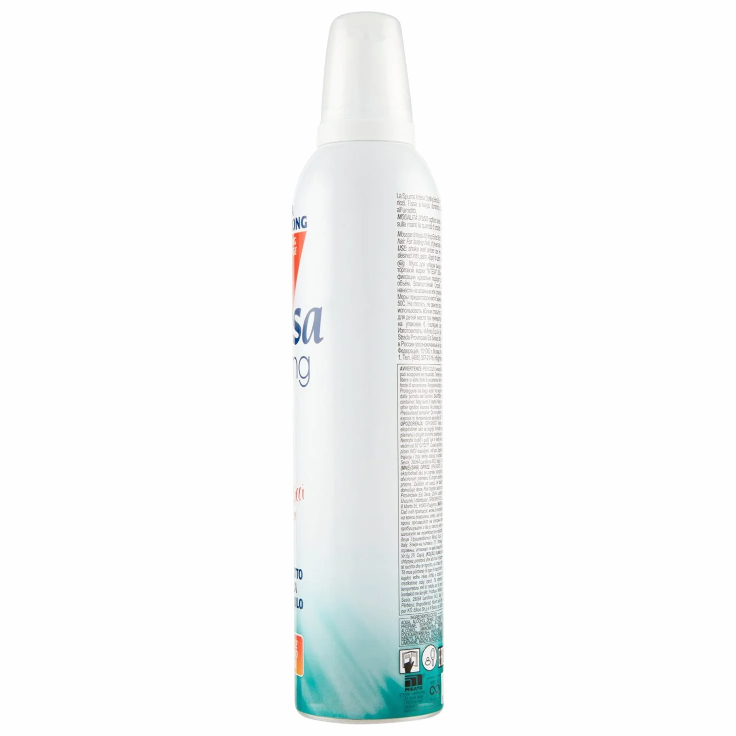 Mousse pianka do włosów kręconych, ekstrakt z orzeszków i pantenol, 300 ml