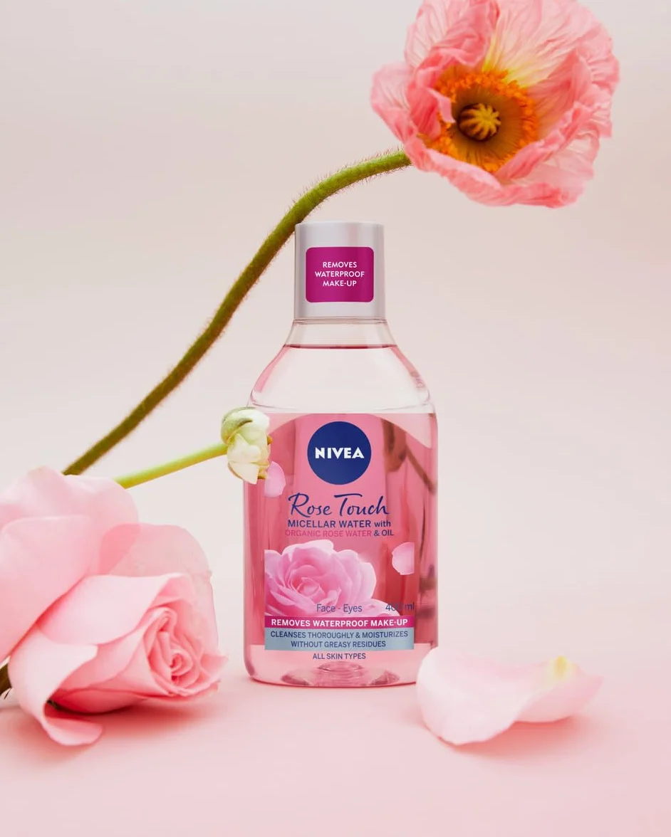 NIVEA Rose Touch Dwufazowy płyn micelarny z wodą różaną 400 ml