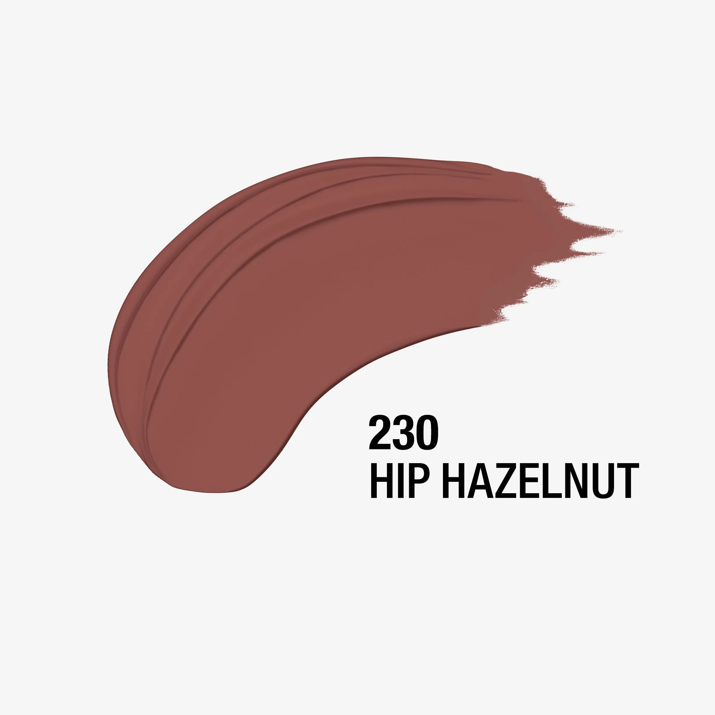 Manhattan Lasting Perfection satynowa pomadka do ust 230 Hip Hazelnut, pomadka do intensywnego, długotrwałego koloru i nawilżającej pielęgnacji