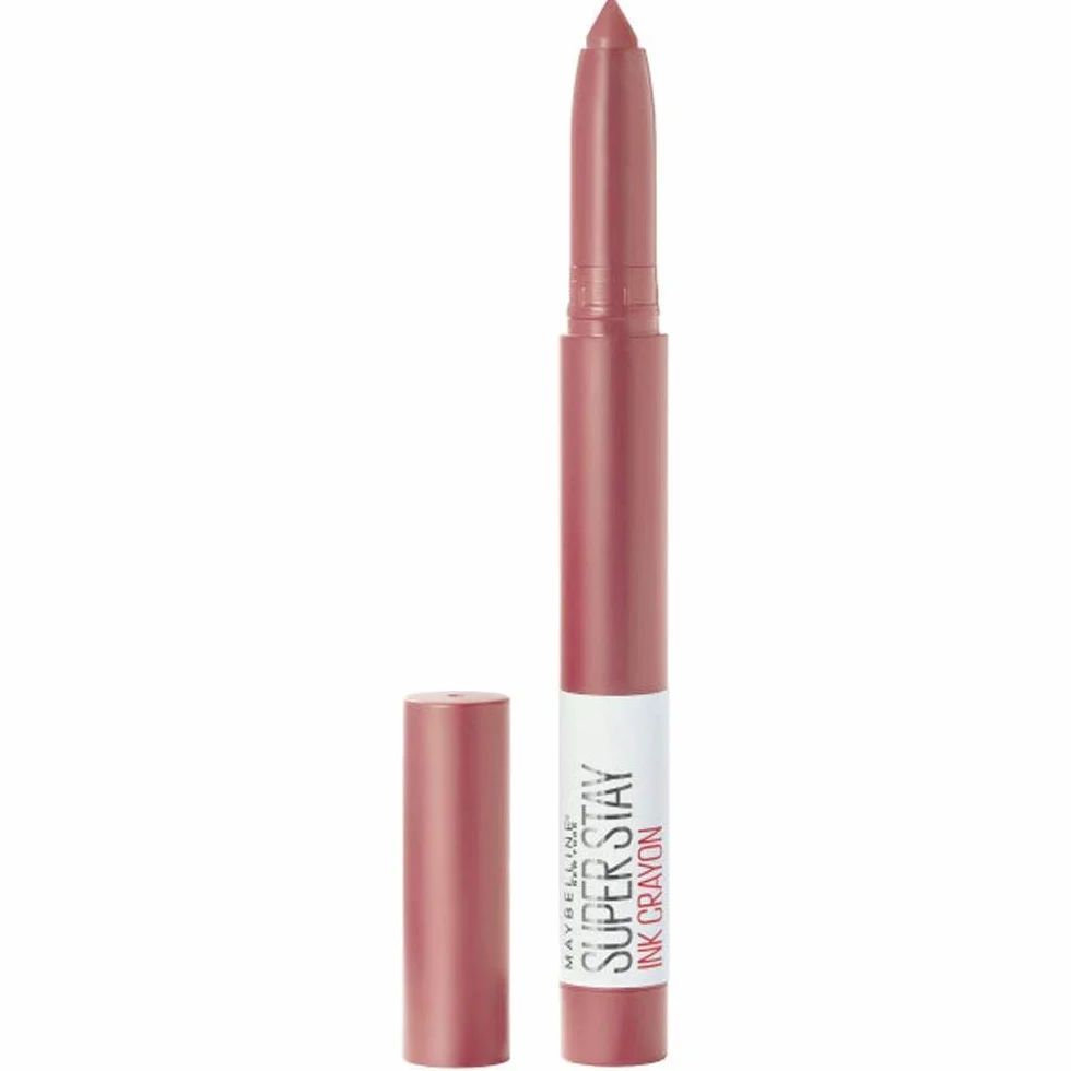 Maybelline New York SuperStay Ink Crayon trwała matowa szminka w kredce, intensywny pigment, 15 Lead The Way, 1,5 g