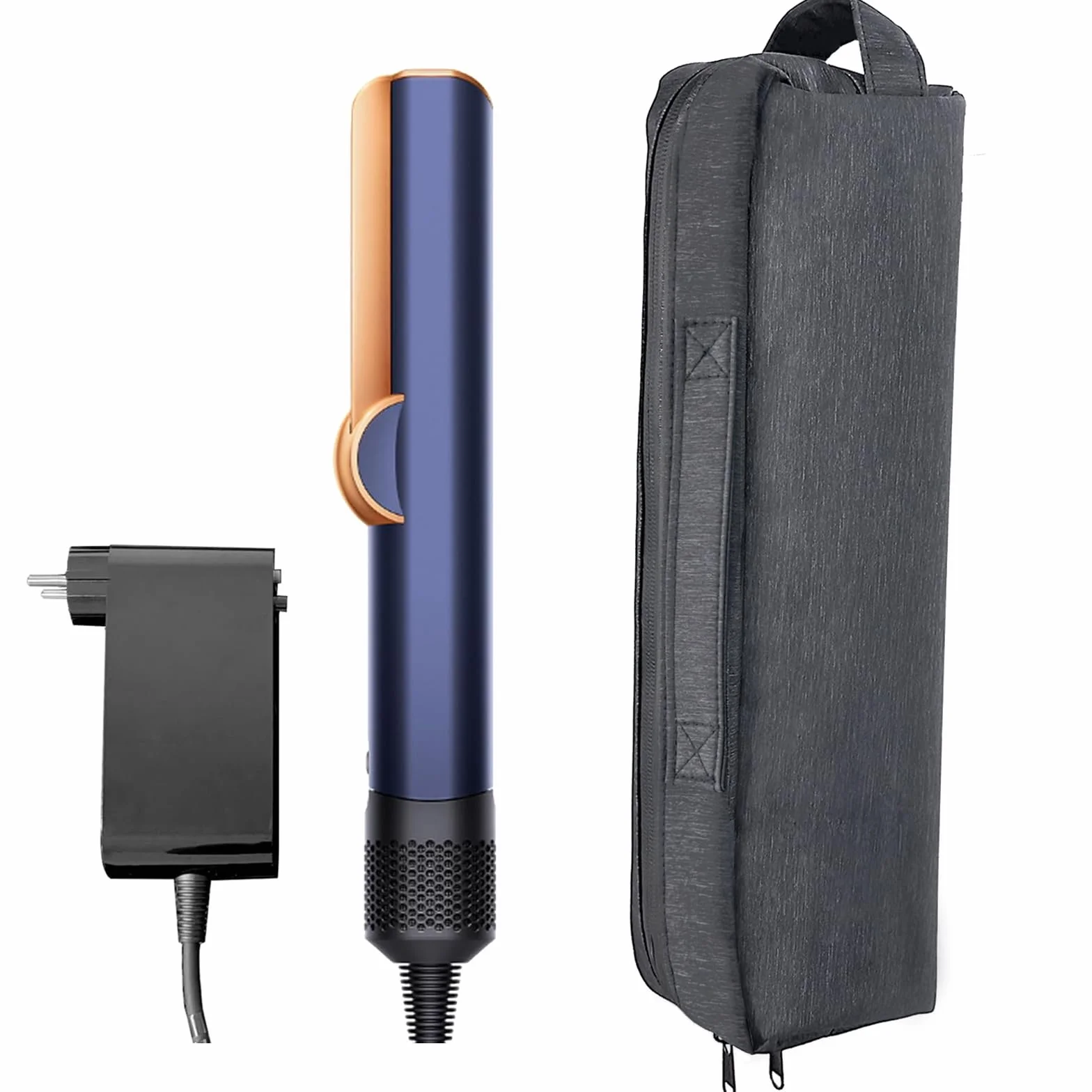 Airstrait HT01 Etui Podróżne Do Suszarki Dyson Supersonic/TQQ, Airwrap, BaByliss, Revlon, Prostownicy Airstrait/ghd/Remington/TRESemme, Szary, Jeden