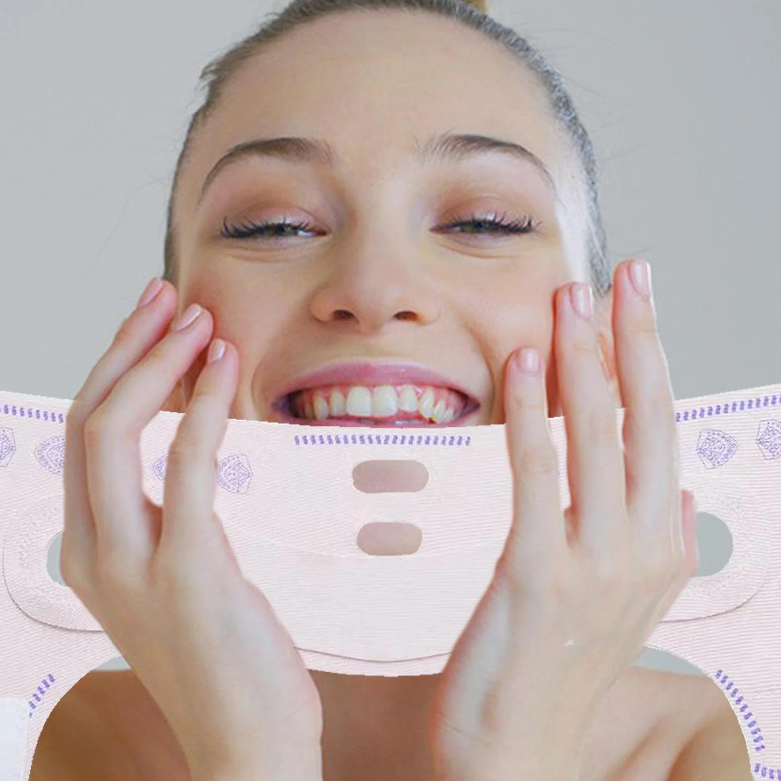 Paski do liftingu twarzy elastyczna taśma do modelowania twarzy Beauty Face Contouring Sleeping