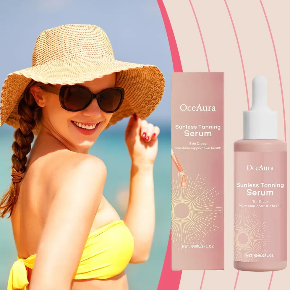 LOPHE Sunless Tanning Drops 2 x 60 ml Krople do Opalania Twarzy i Ciała