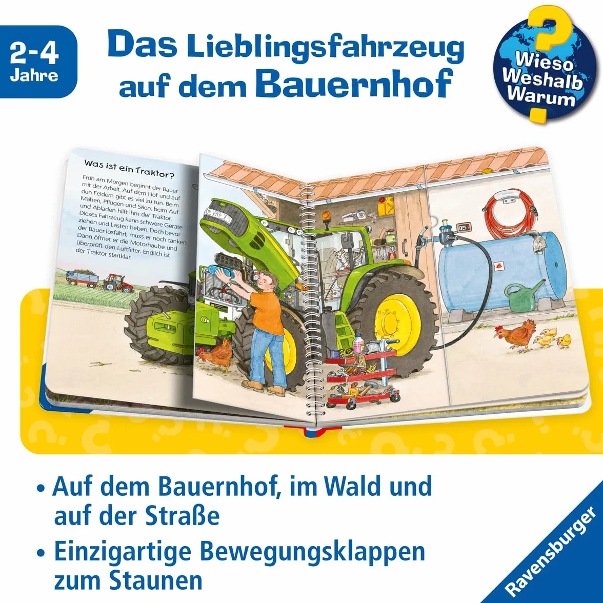 Wieso? Weshalb? Warum? junior, Band 34: Der Traktor