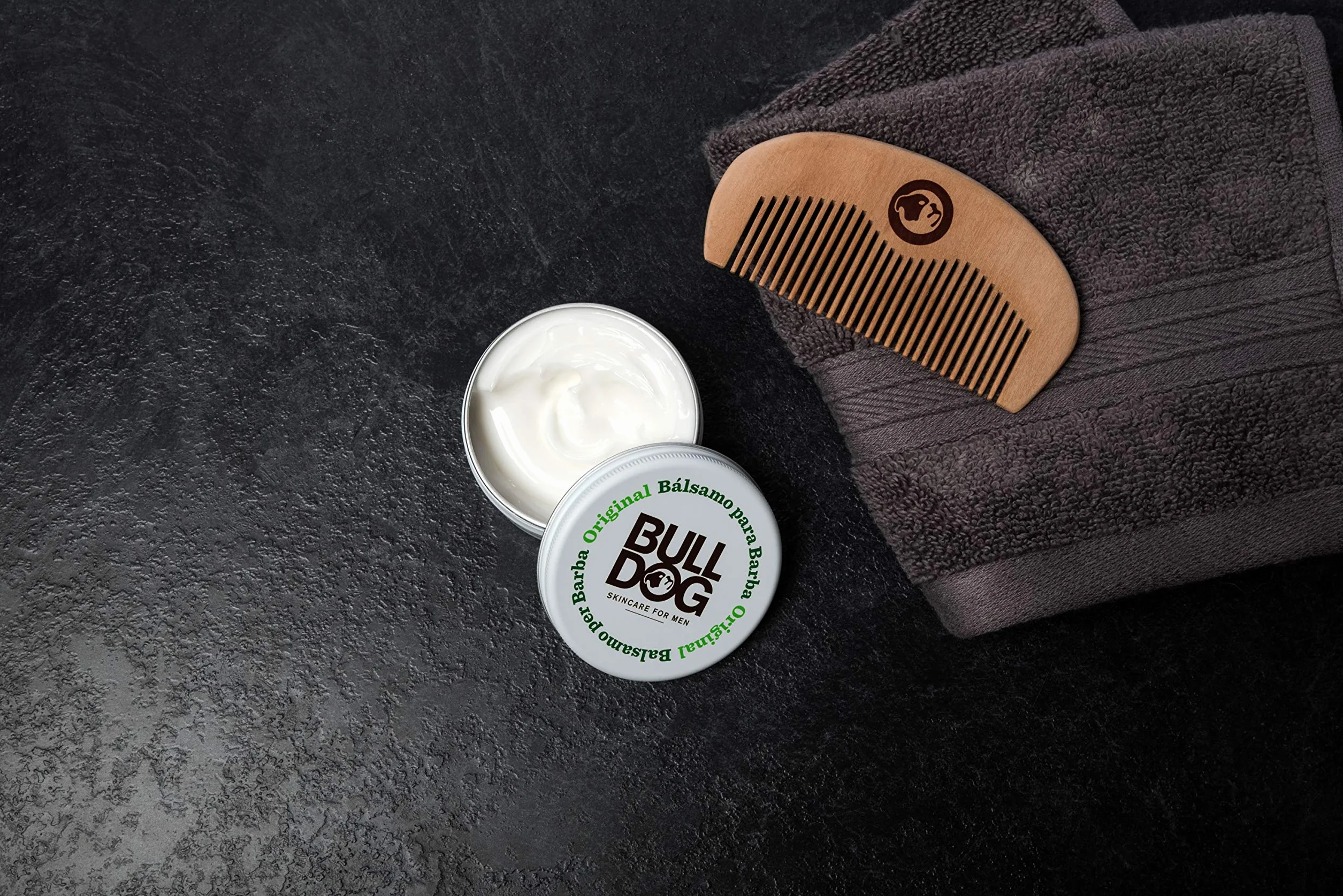 Bulldog Skincare Zestaw do pielęgnacji długiej brody szampon i odżywka 2 w 1 balsam naturalne składniki