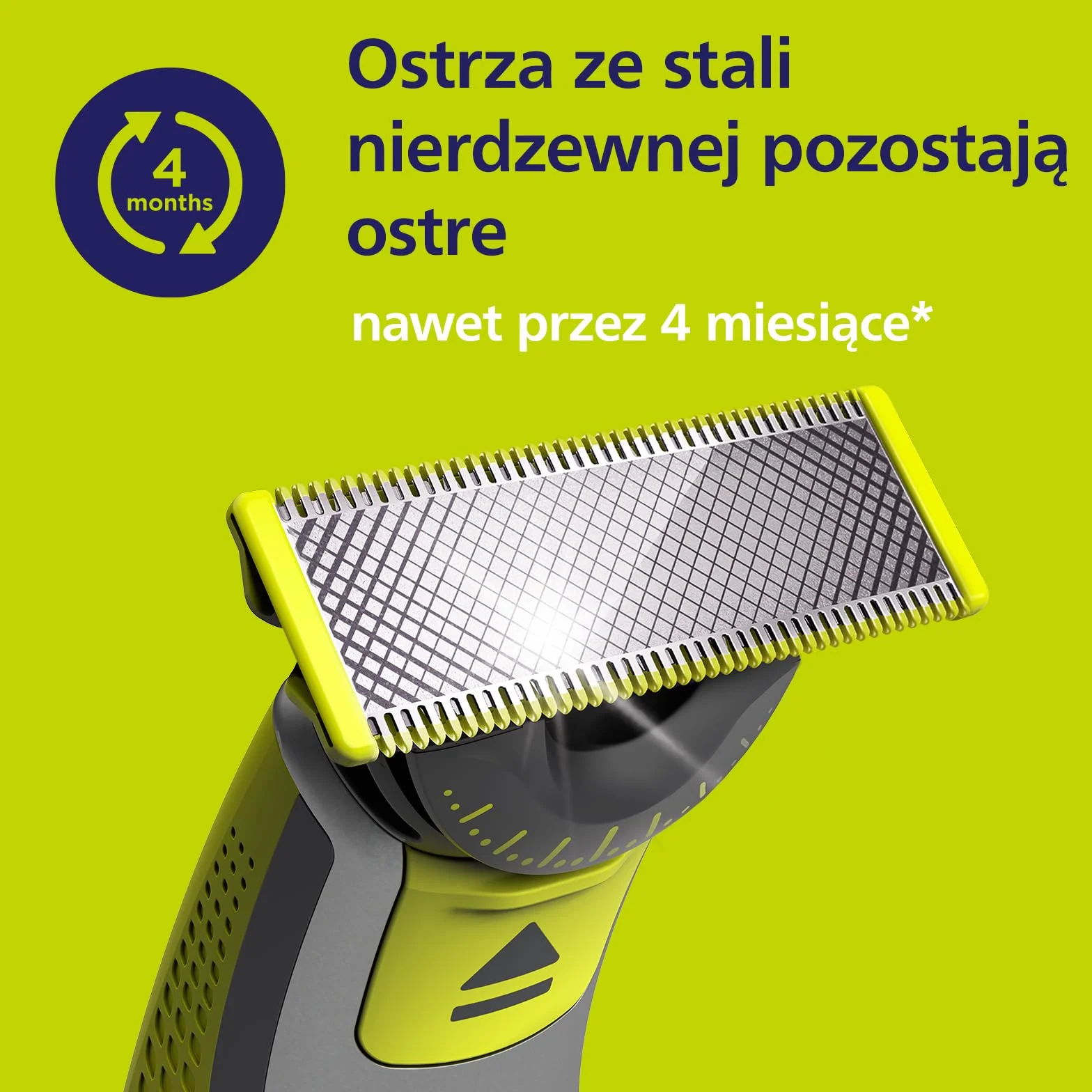 Philips Oryginalne ostrza wymienne OneBlade 360, do golarki hybrydowej OneBlade, 5 sztuki, model QP450/50