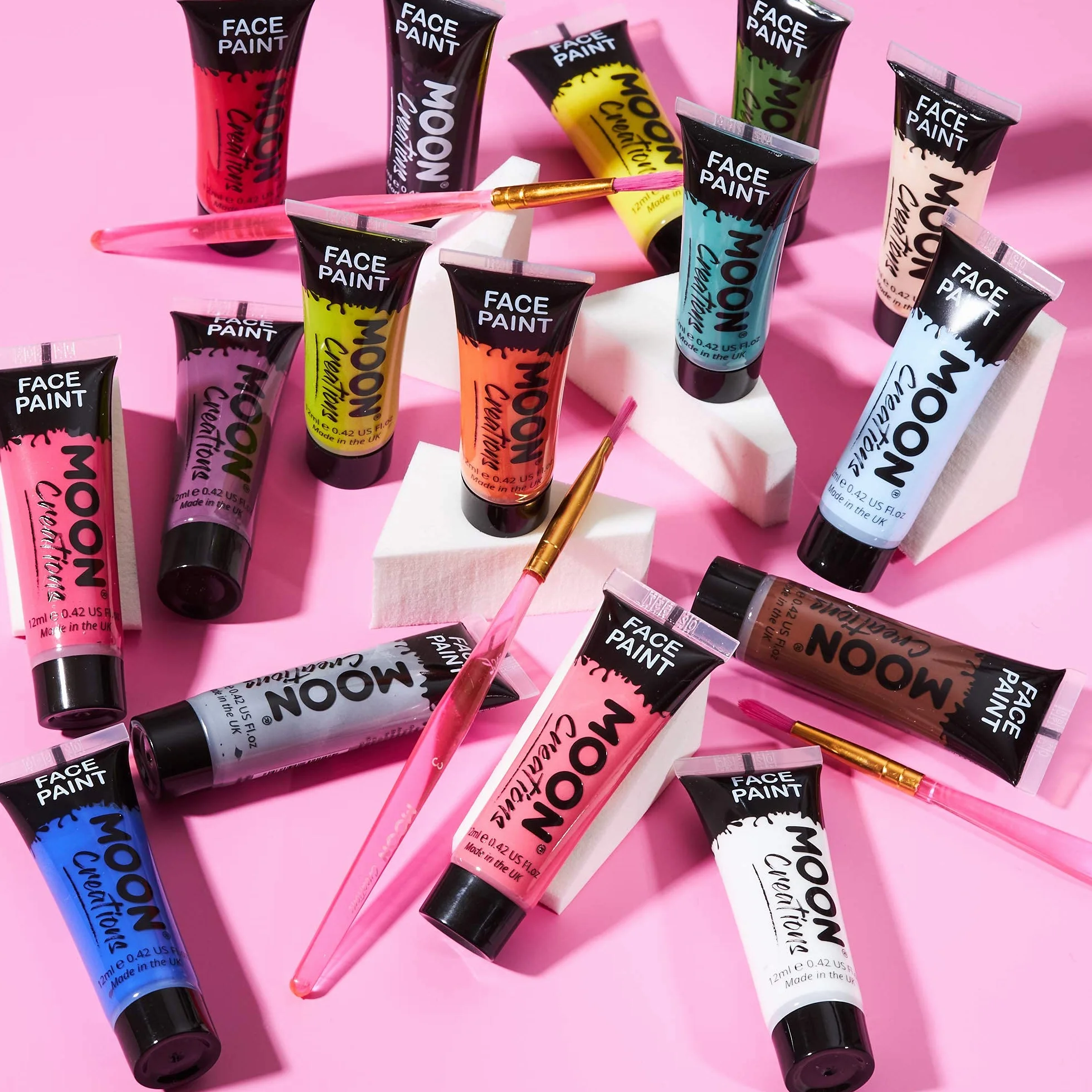 Moon Creations Face & Body Paint 12ml Red