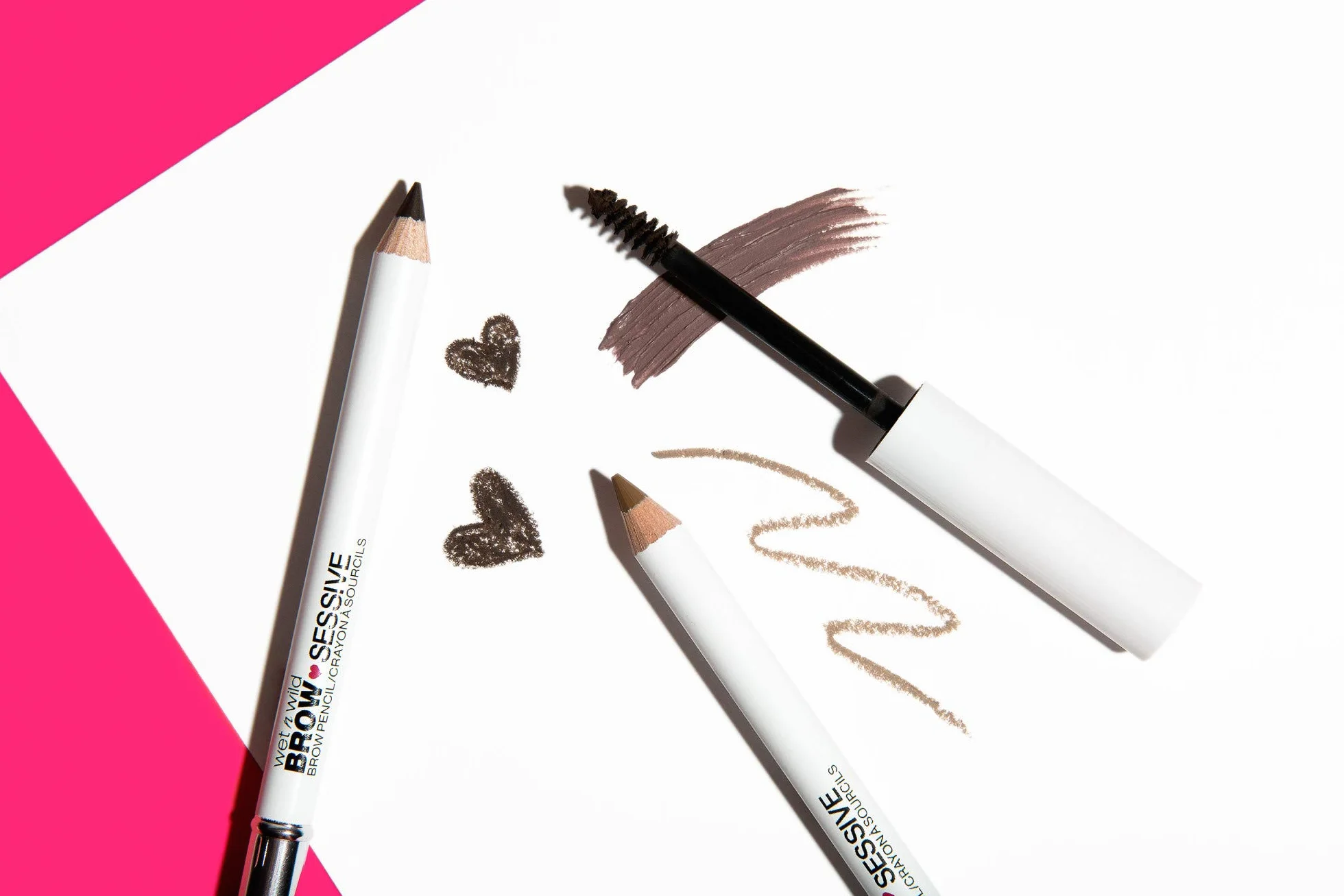 Wet n Wild, Kredka do Brwi Brow-Sessive, Kredka do Brwi z Dwoma Końcówkami i Szczoteczką do Cienkich i Grubych Brwi, Naturalny Wygląd, Możliwość Budowania Koloru, Odcień Medium Brown