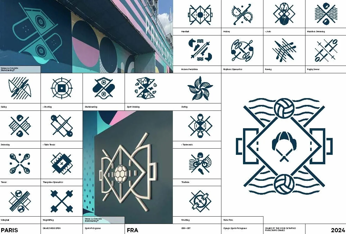 Olympic Games. Paris 2024: The Design