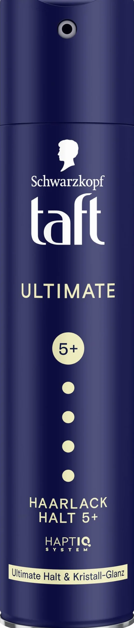 Schwarzkopf Taft Ultimate lakier do włosów (250 ml), trwałość 5+ + stylizacja włosów, lakier do wszystkich rodzajów włosów, najwyższa przyczepność i krystaliczny połysk, wegańska formuła