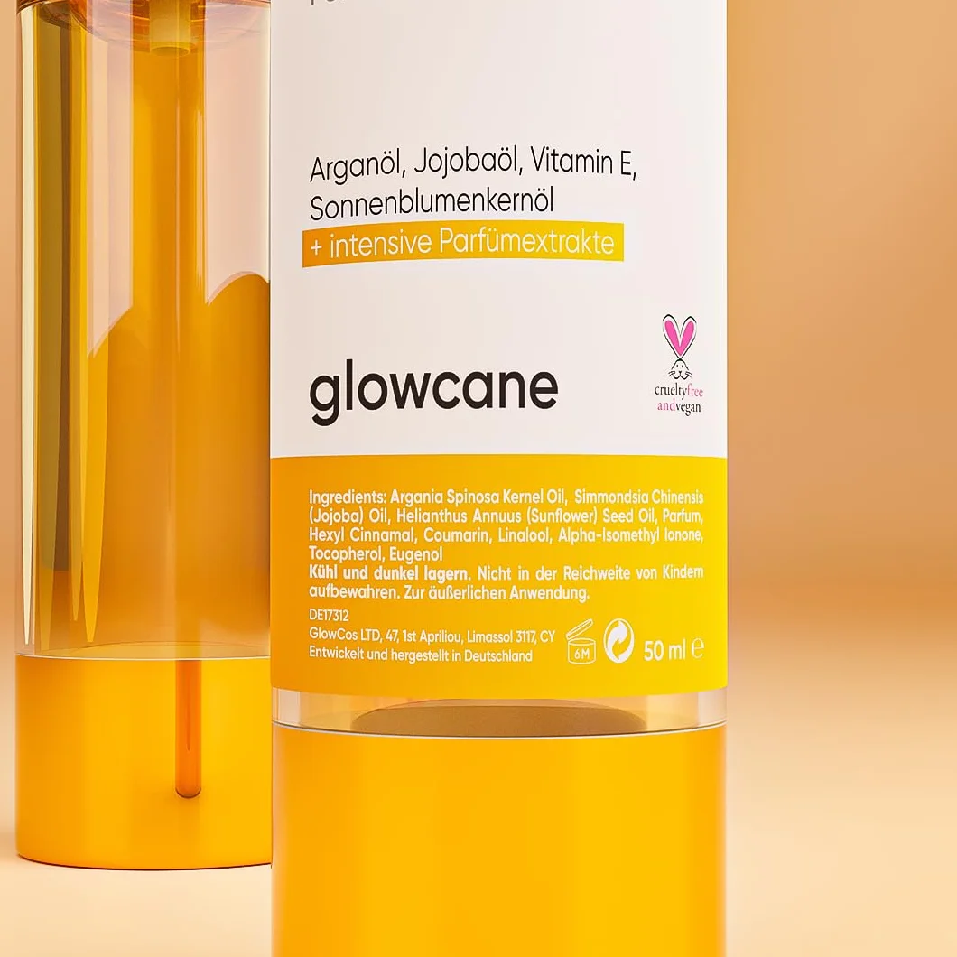 glowcane Golden Moments olejek perfumowany dla kobiet, luksusowy i owocowy zapach, w 100% bez alkoholu, odżywczy kompleks olejków | prezenty dla kobiet | bez szkodliwych substancji, bez okrucieństwa i